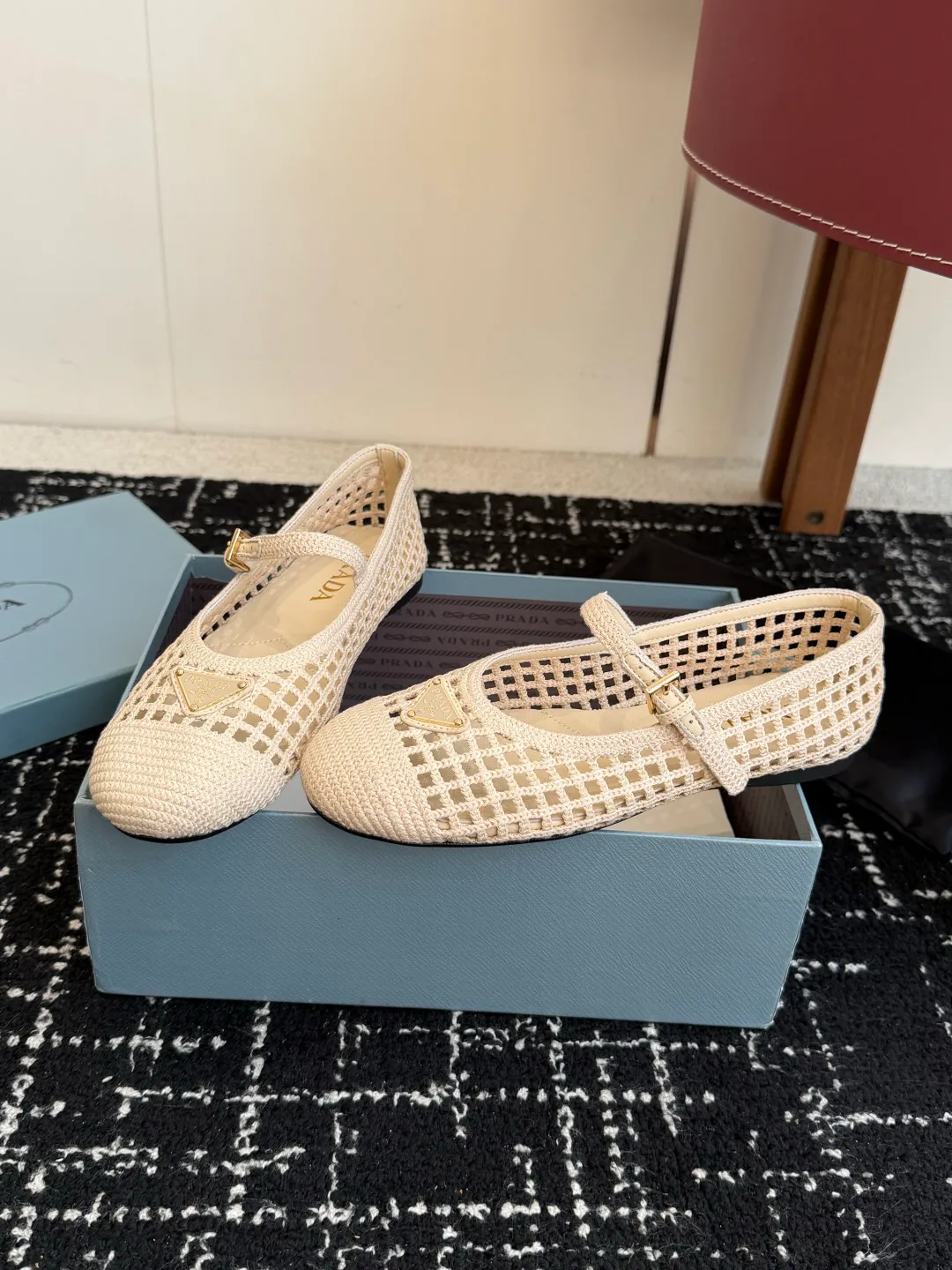Балетки Женские Prada 13748946