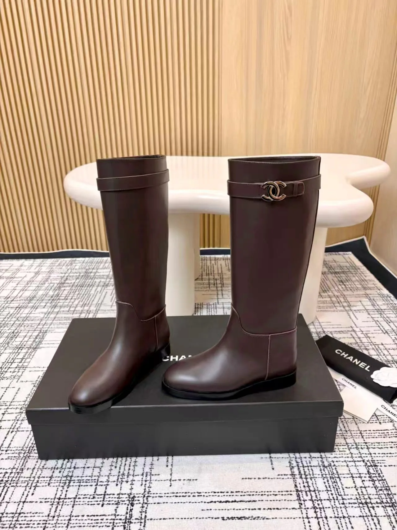 Сапоги Женские Chanel 18415478