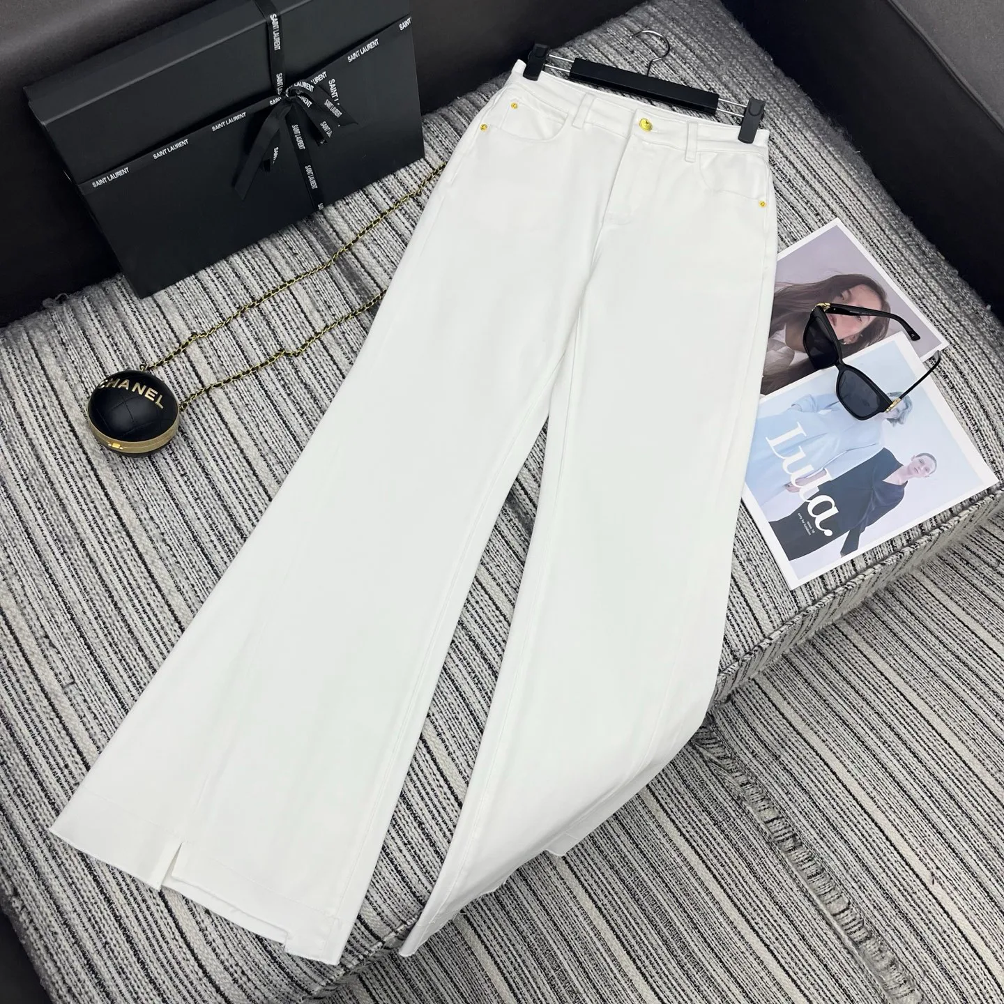 Джинсы Женские Saint Laurent 1762751