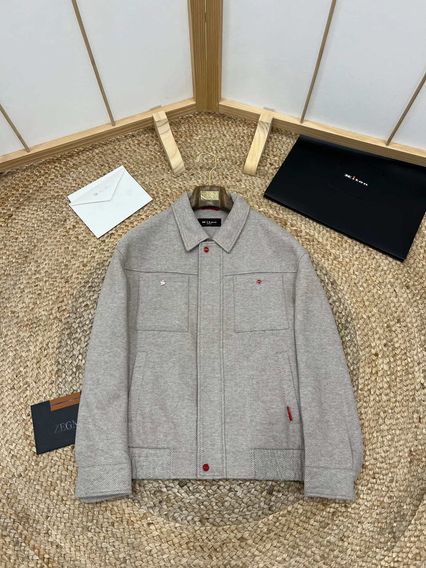 Куртки И Пуховики Мужские Kiton 17572073