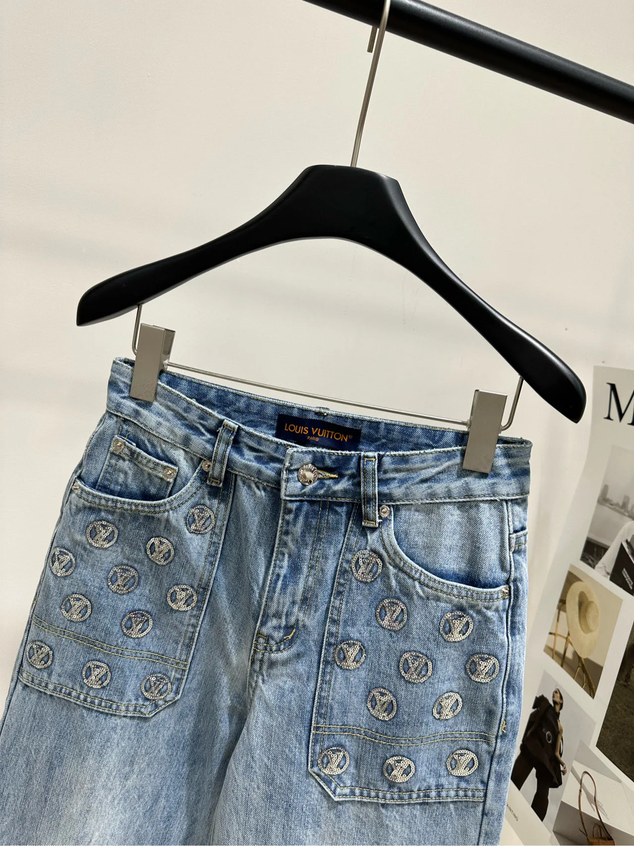 Джинсы Мужские Louis Vuitton 9822863