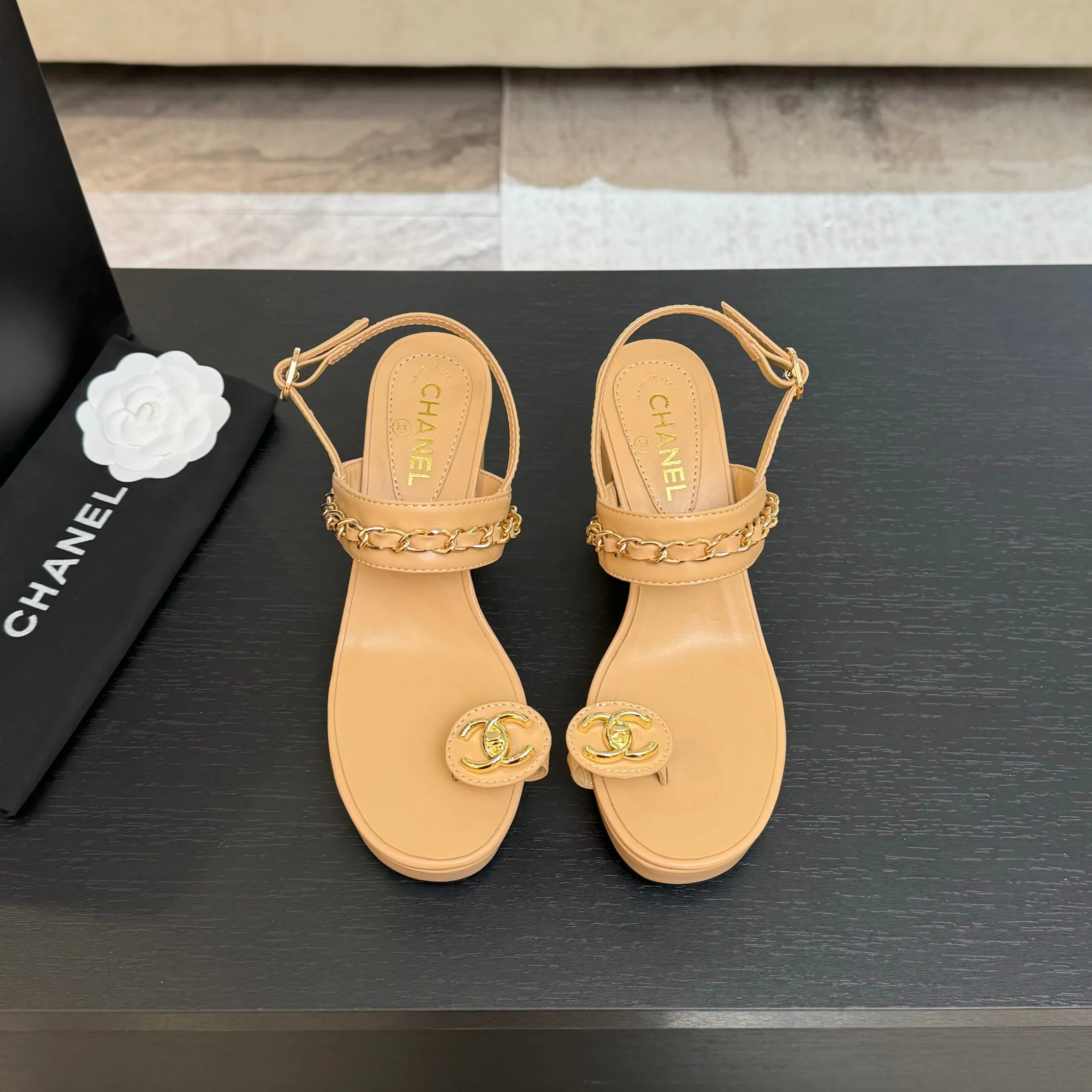 Босоножки Женские Chanel 47270