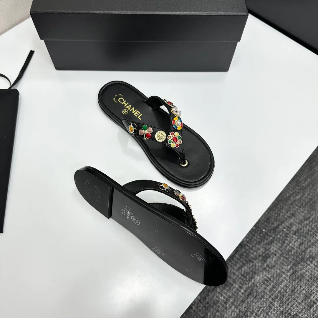 Шлепанцы Женские Chanel 1518399