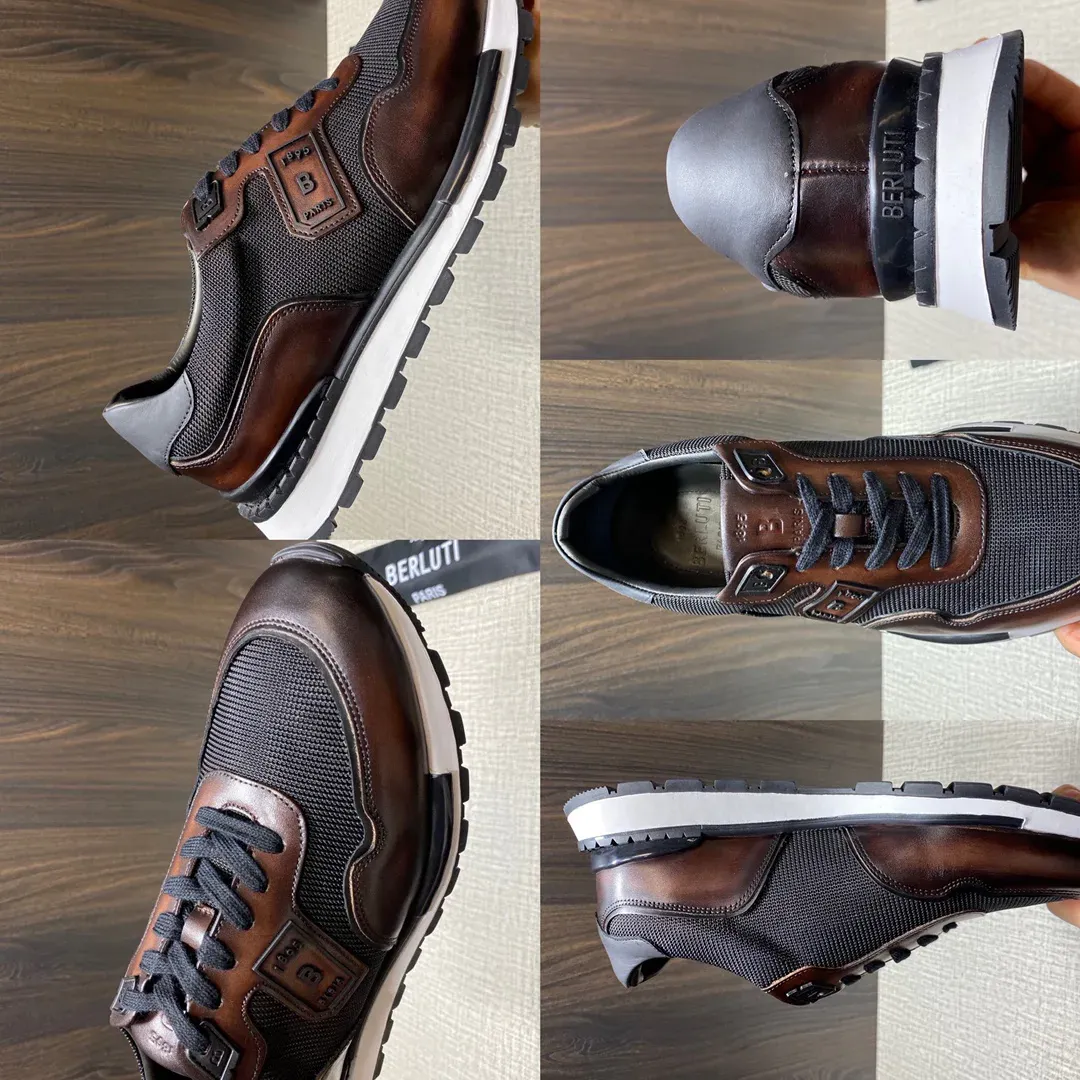 Кроссовки Мужские Berluti 530844