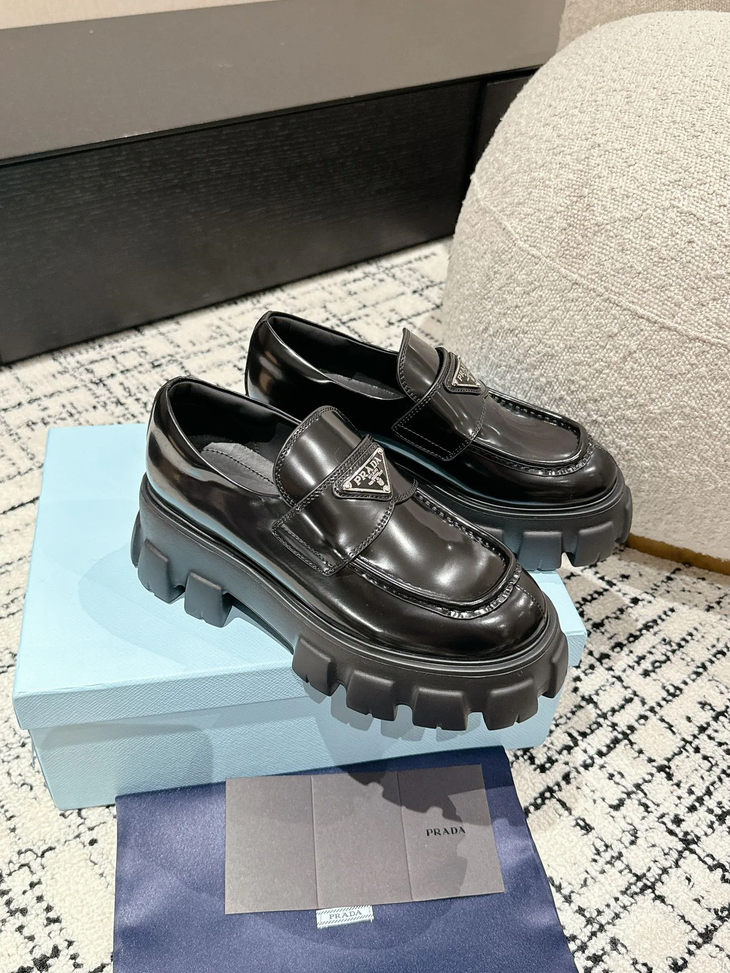 Лоферы И Мокасины Женские Prada 18779572