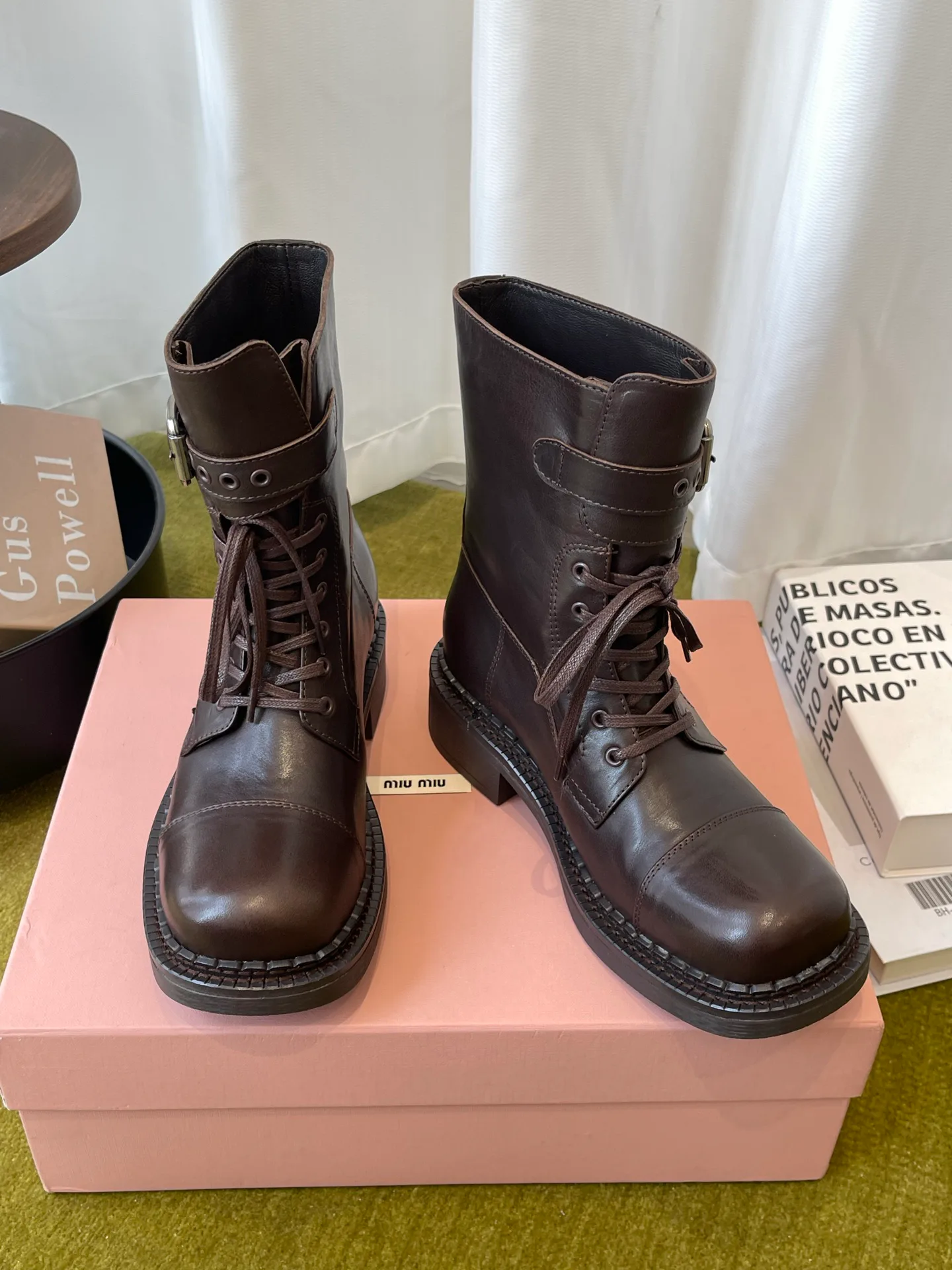 Ботинки Женские Miu Miu 19578525