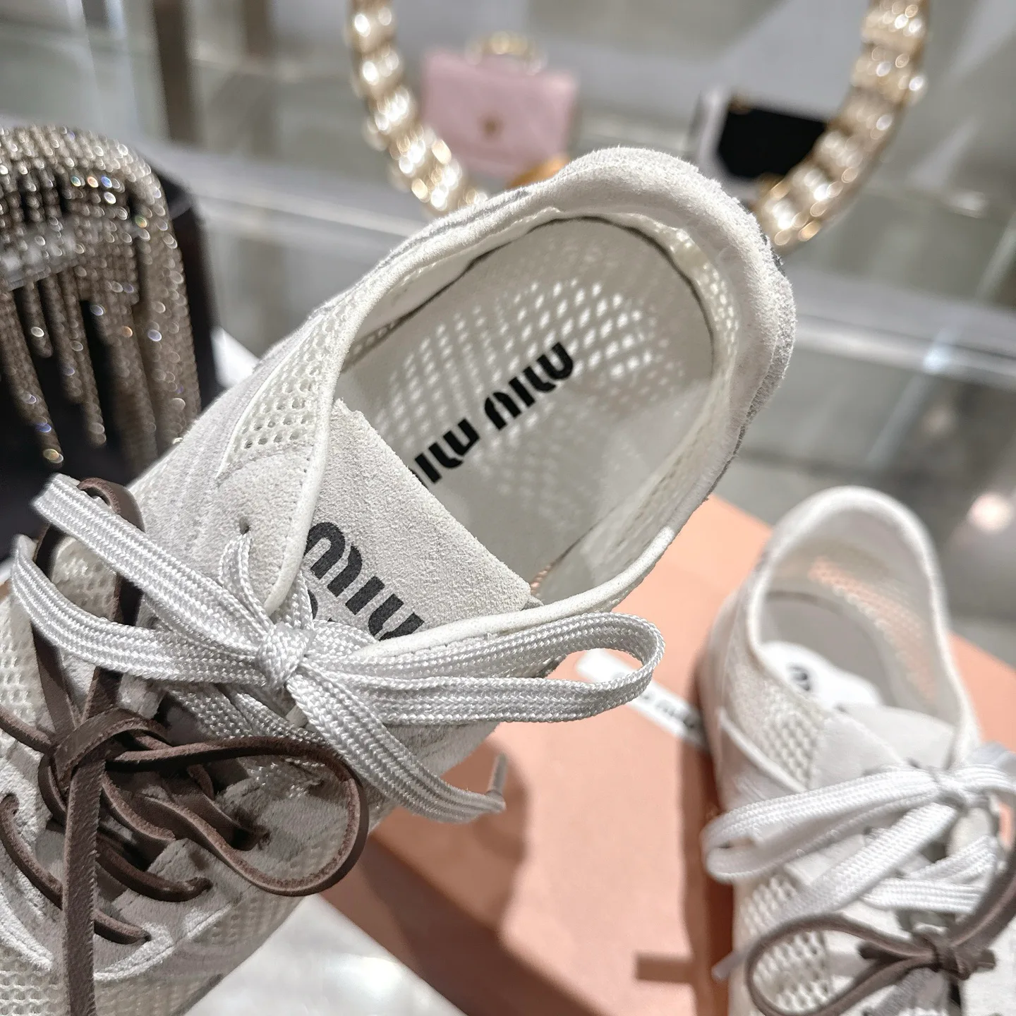Кроссовки Женские Miu Miu 4549617