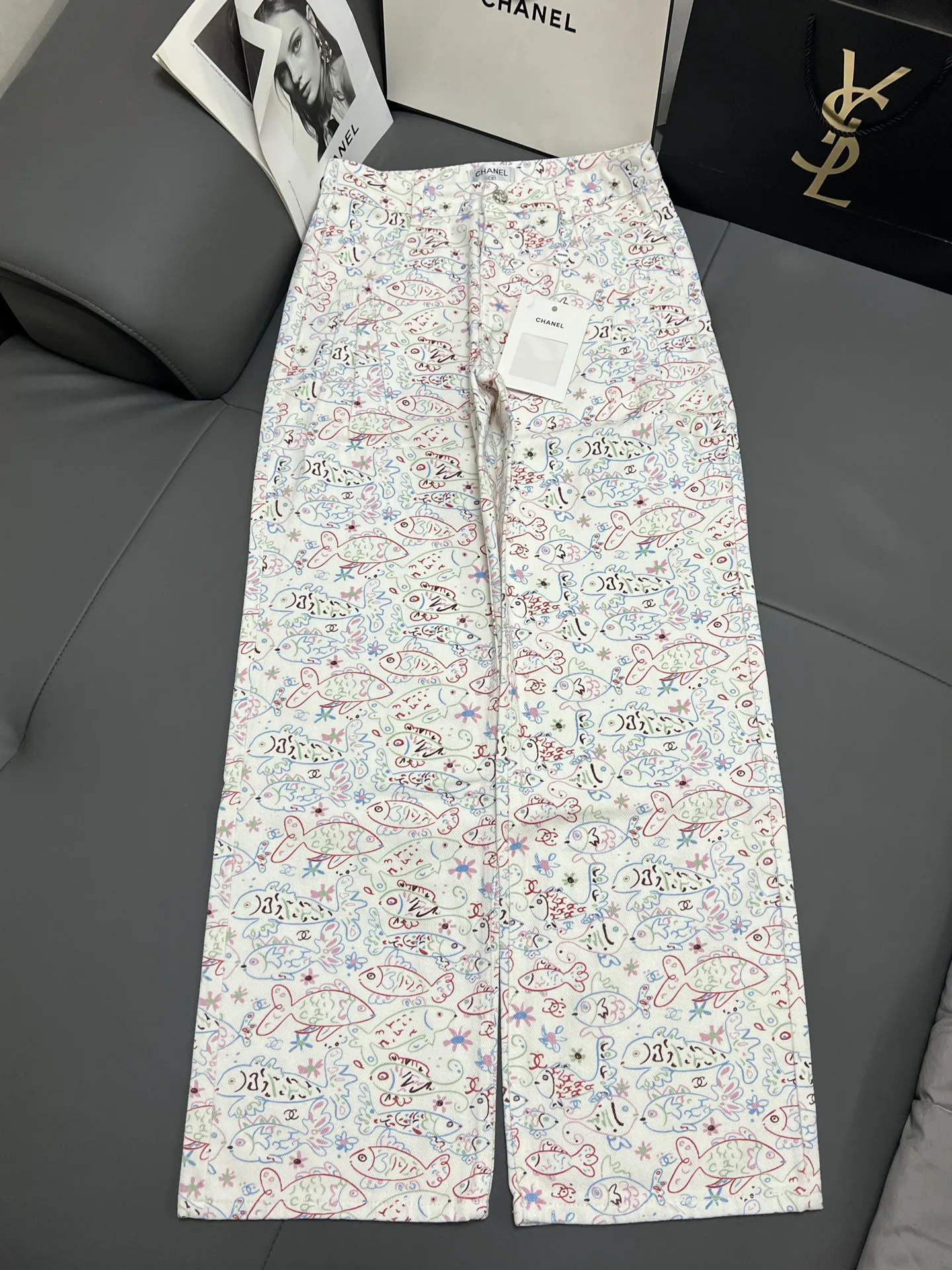 Джинсы Женские Chanel 1394965