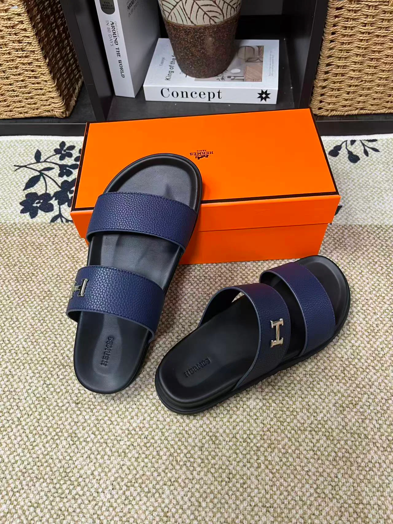 Шлепанцы Женские Hermes 991650