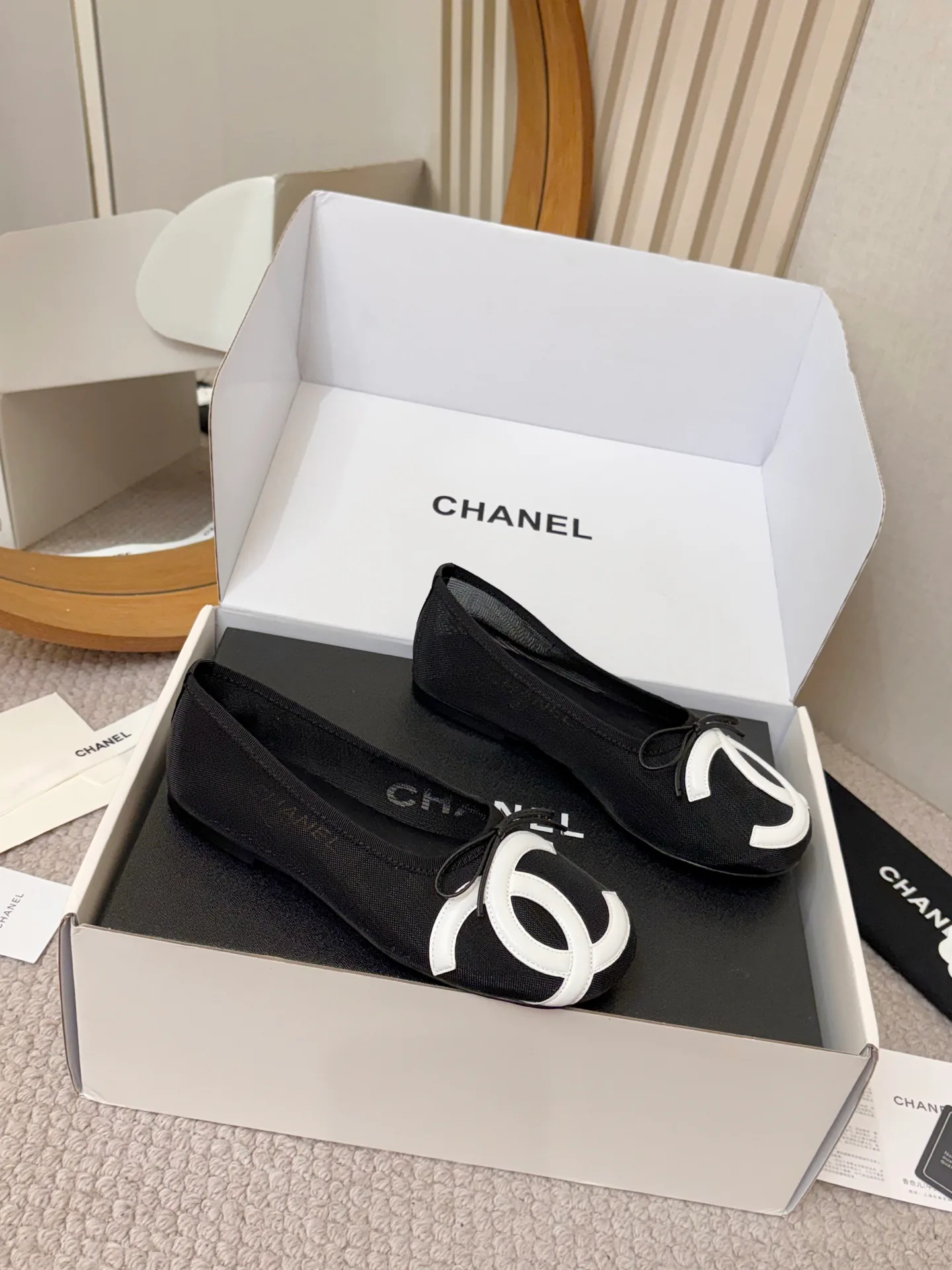 Балетки Женские Chanel 19080178