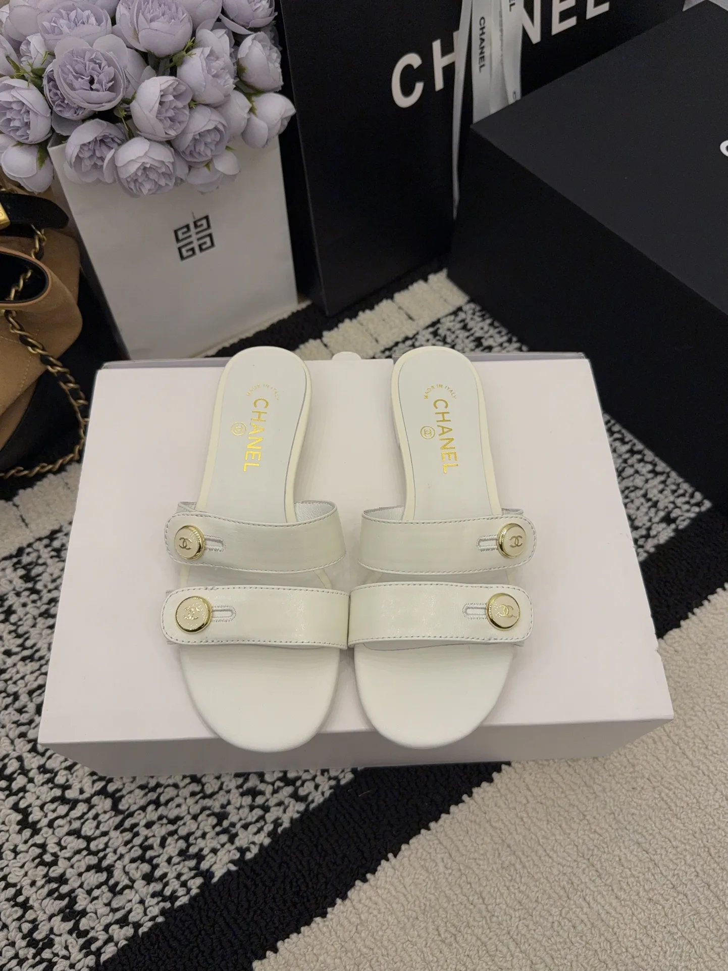 Шлепанцы Женские Chanel 403250