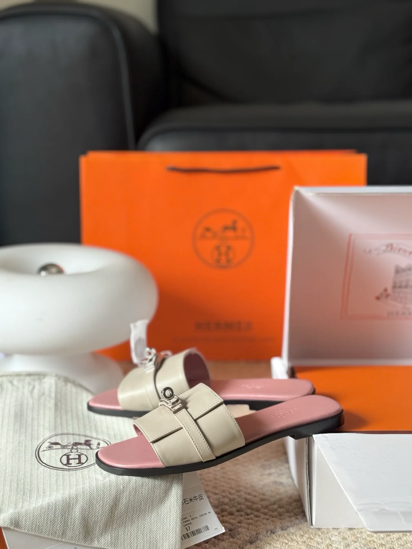 Шлепанцы Женские Hermes 14335129