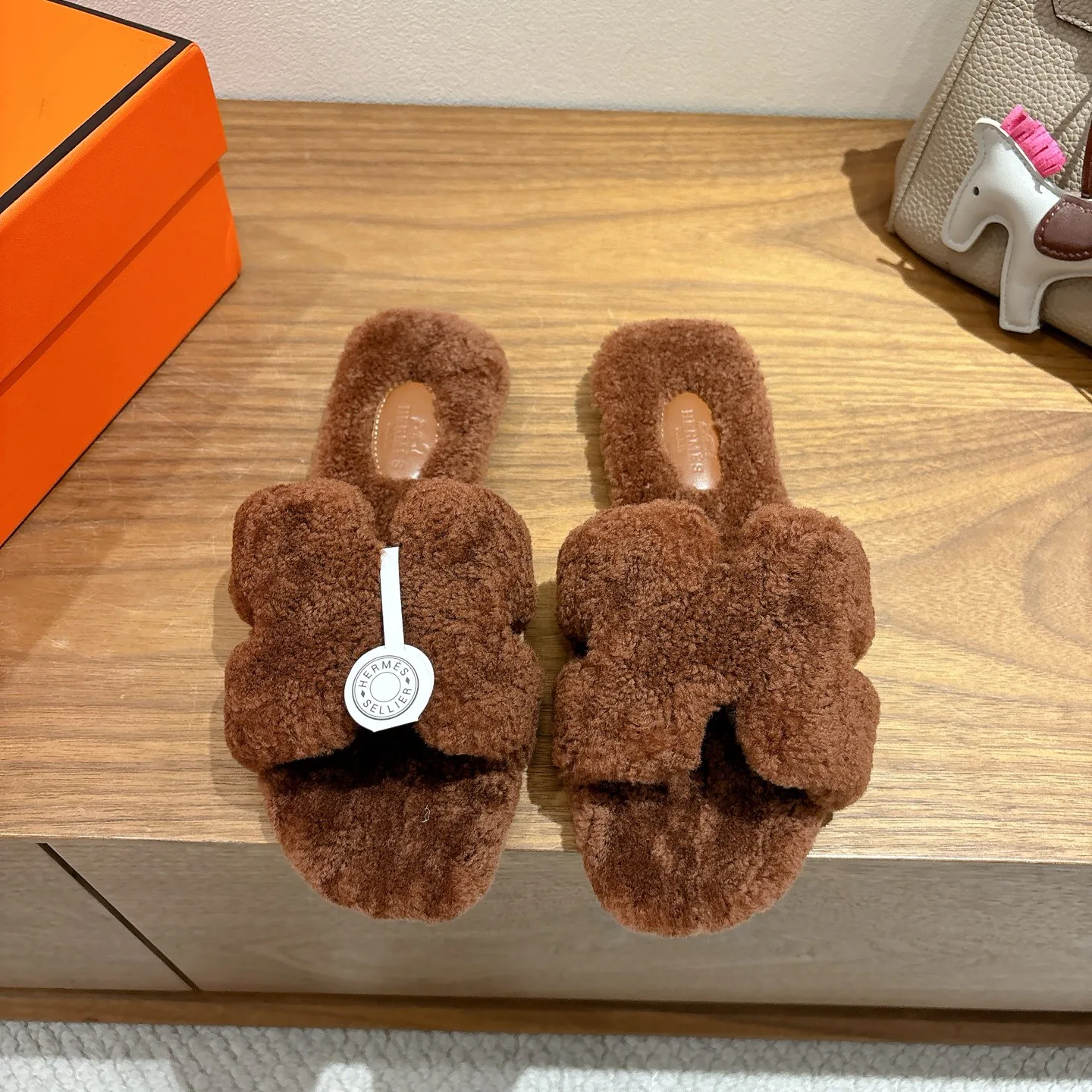 Тапочки Женские Hermes 4500896