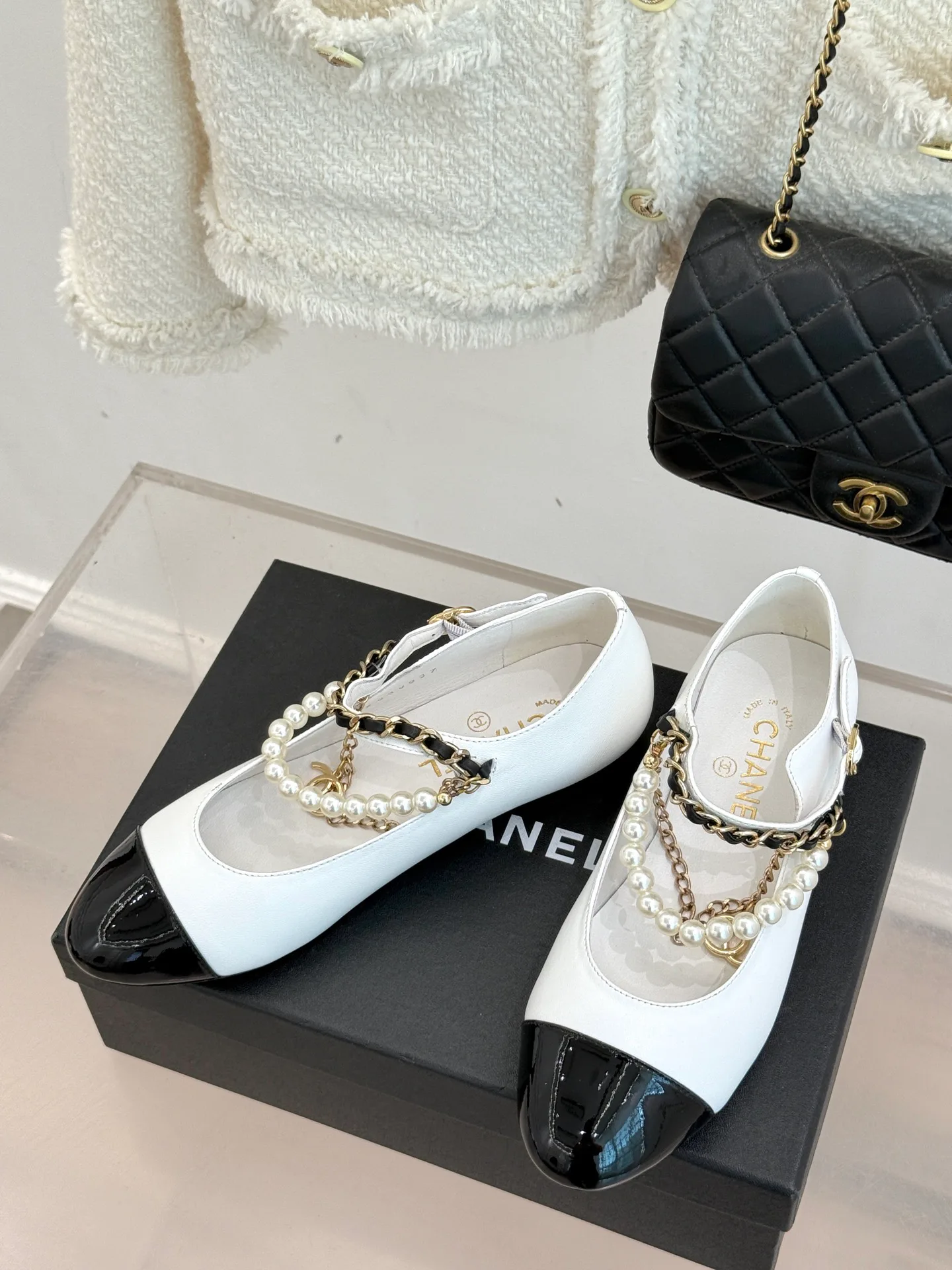 Балетки Женские Chanel 1655325