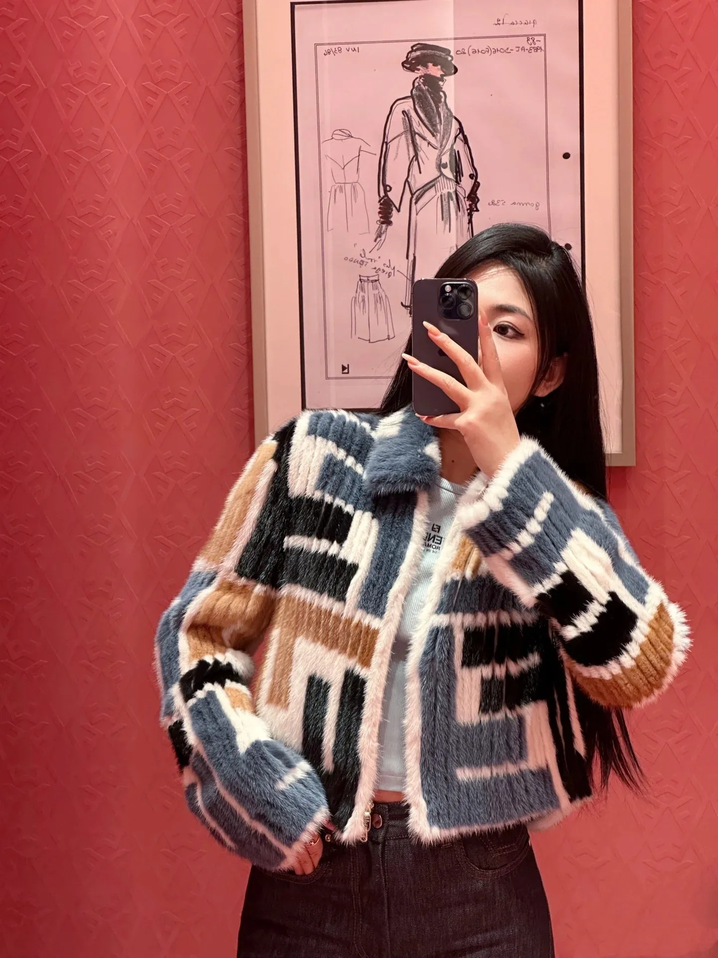 Шубы Женские Fendi 1635848