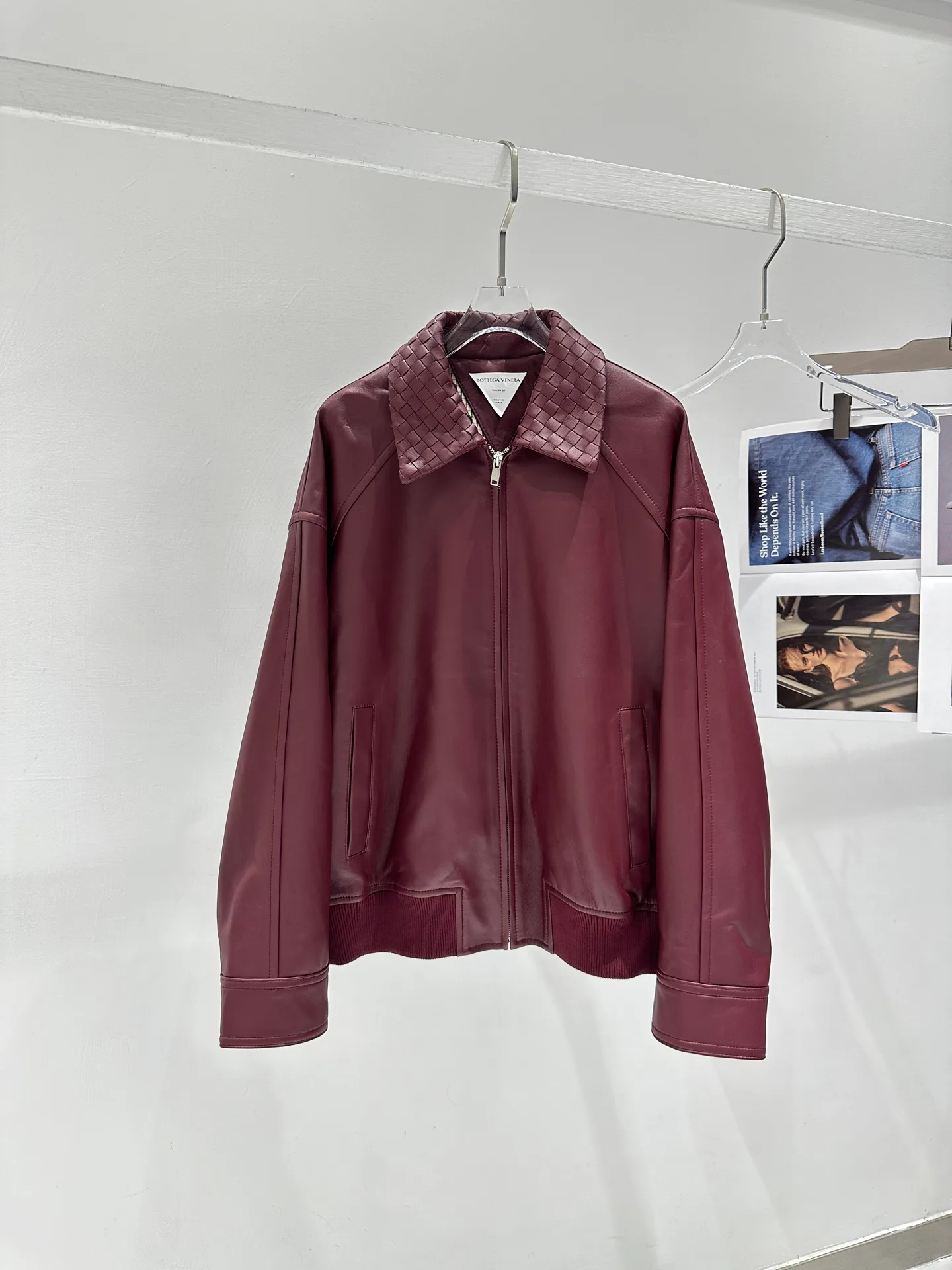 Кожаные Куртки И Дублёнки Женские Bottega Veneta 11759409