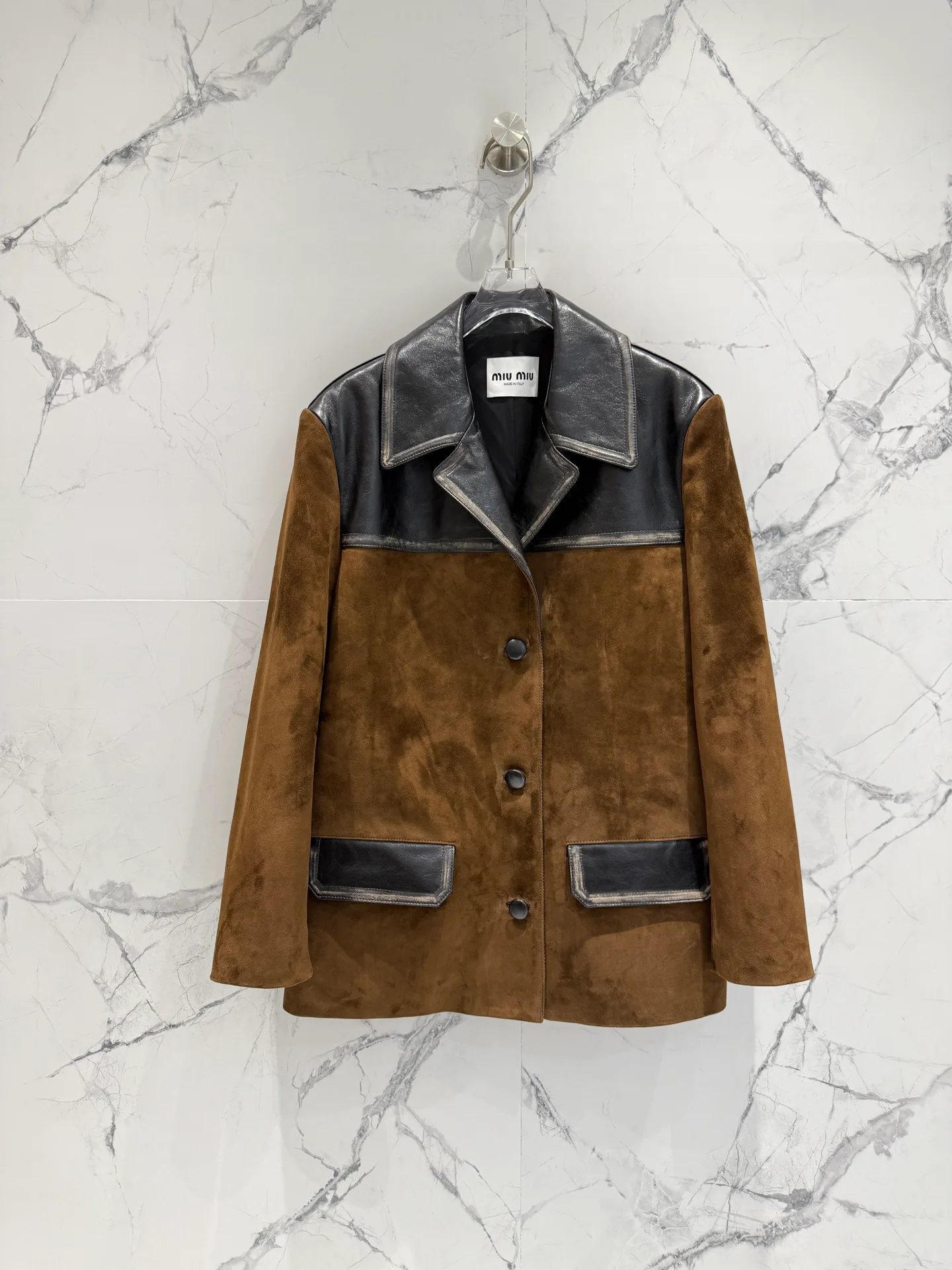 Кожаные Куртки И Дублёнки Женские Miu Miu 12956981