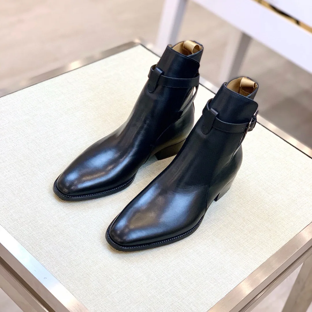 Ботинки Мужские Saint Laurent 351710