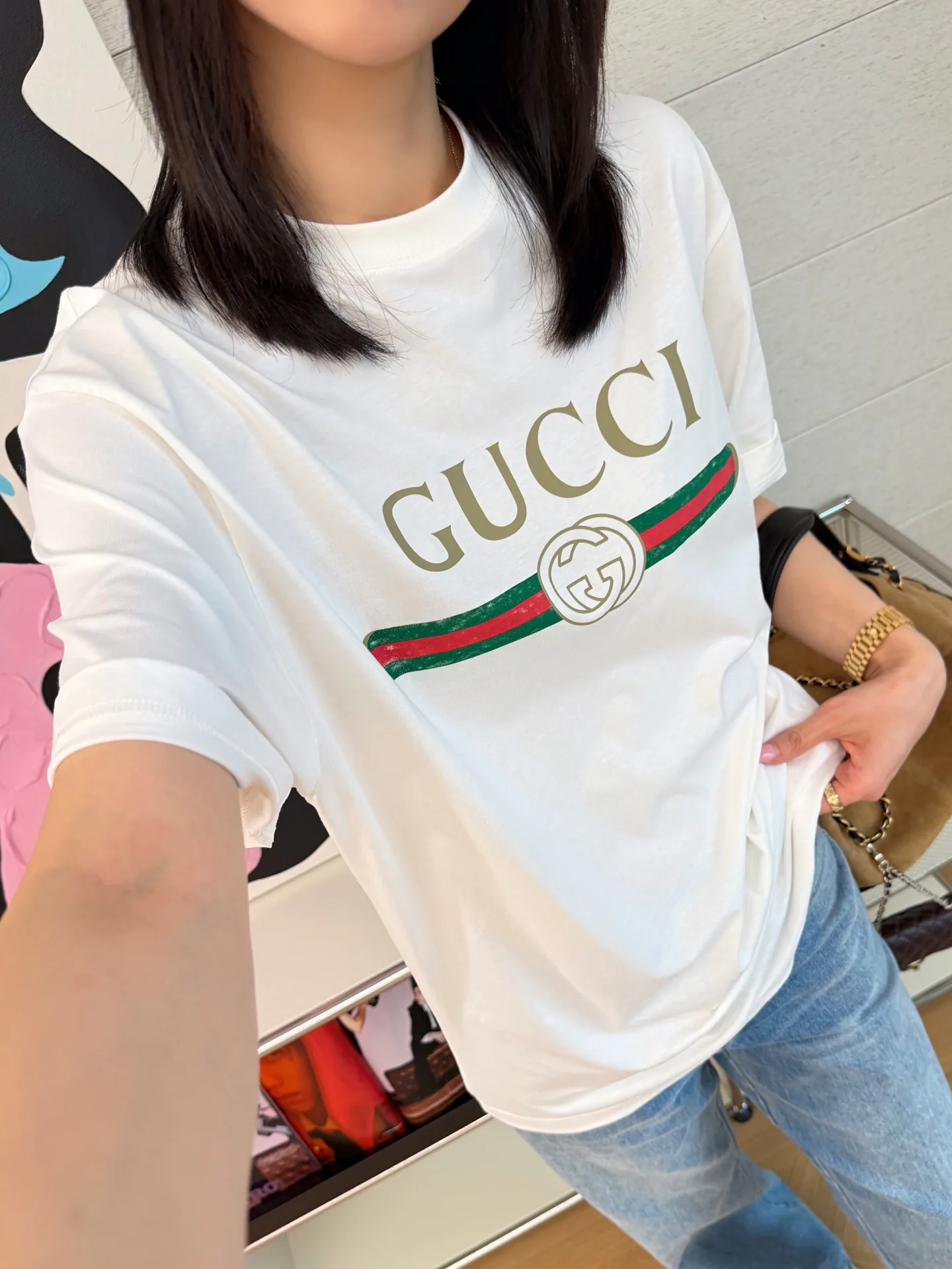 Футболки Женские Gucci 18324466