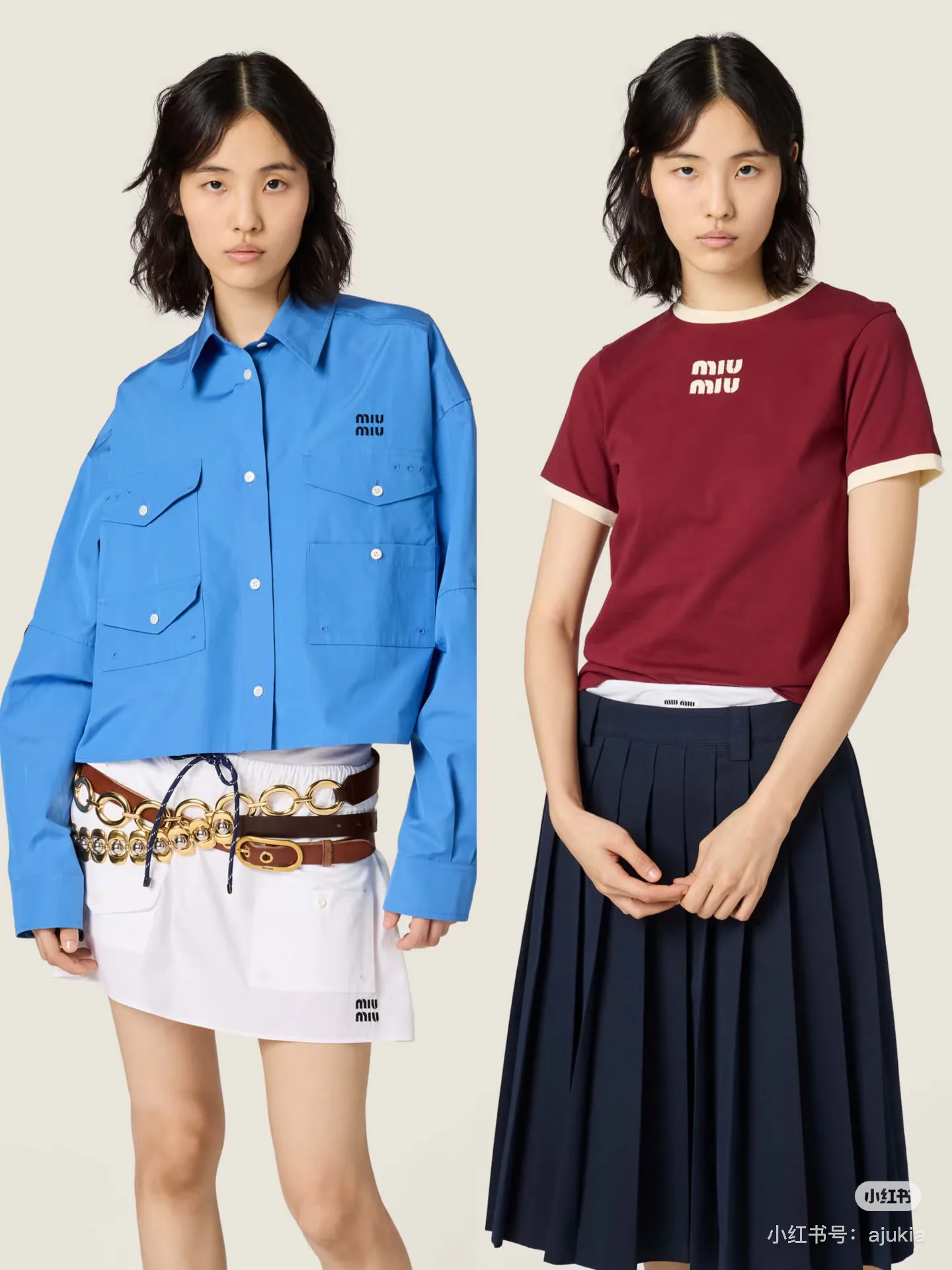 Футболки Женские Miu Miu 9812655