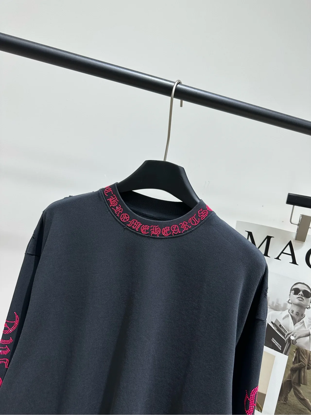 Лонгсливы Мужские Chrome Hearts 1270740
