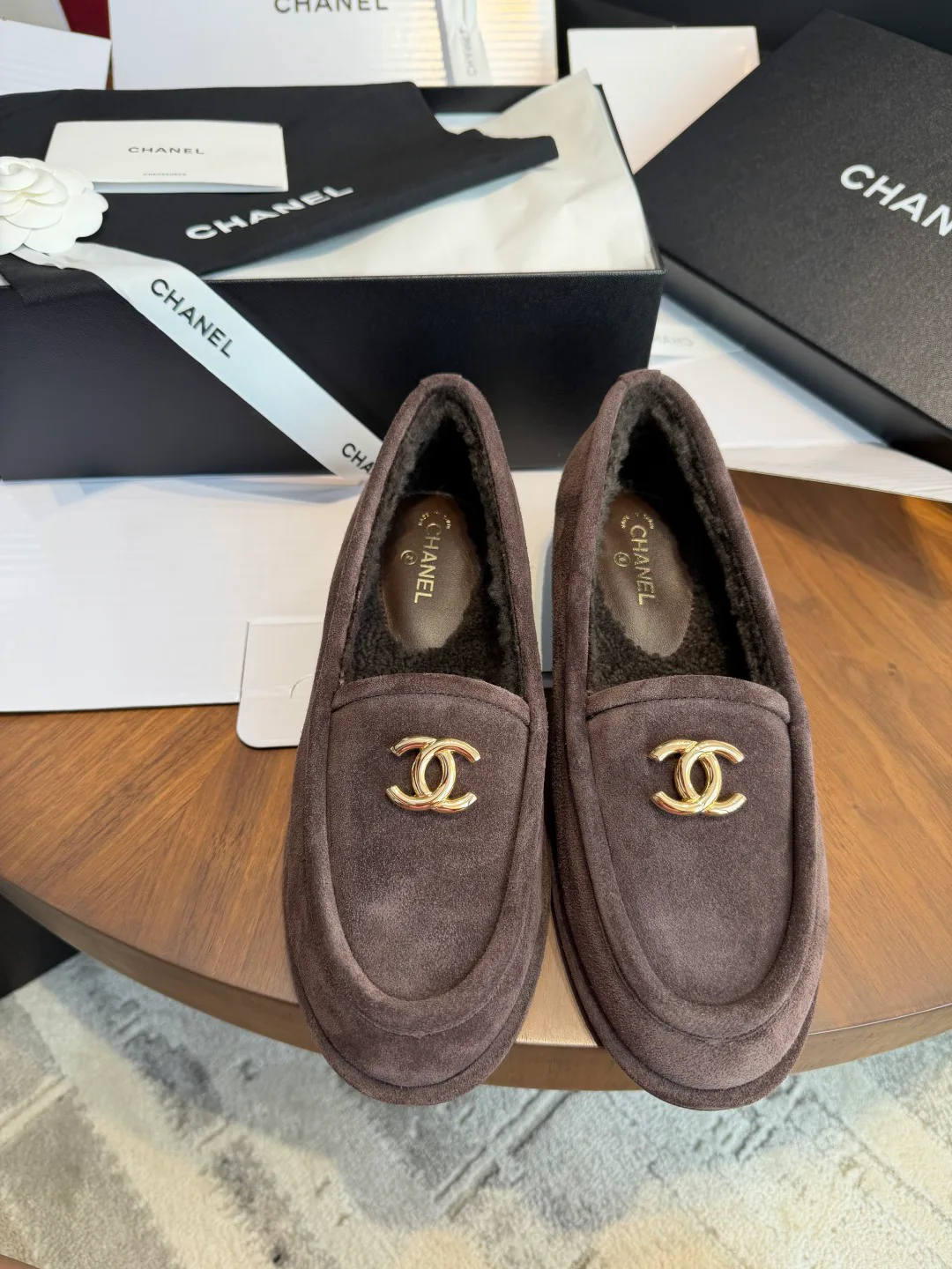 Лоферы И Мокасины Женские Chanel 18794054