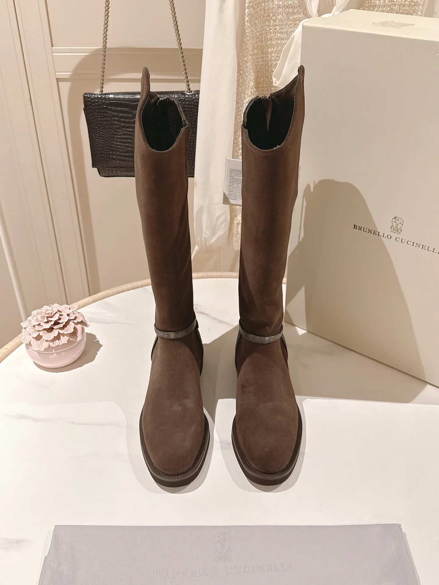 Сапоги Женские Brunello Cucinelli 18217275