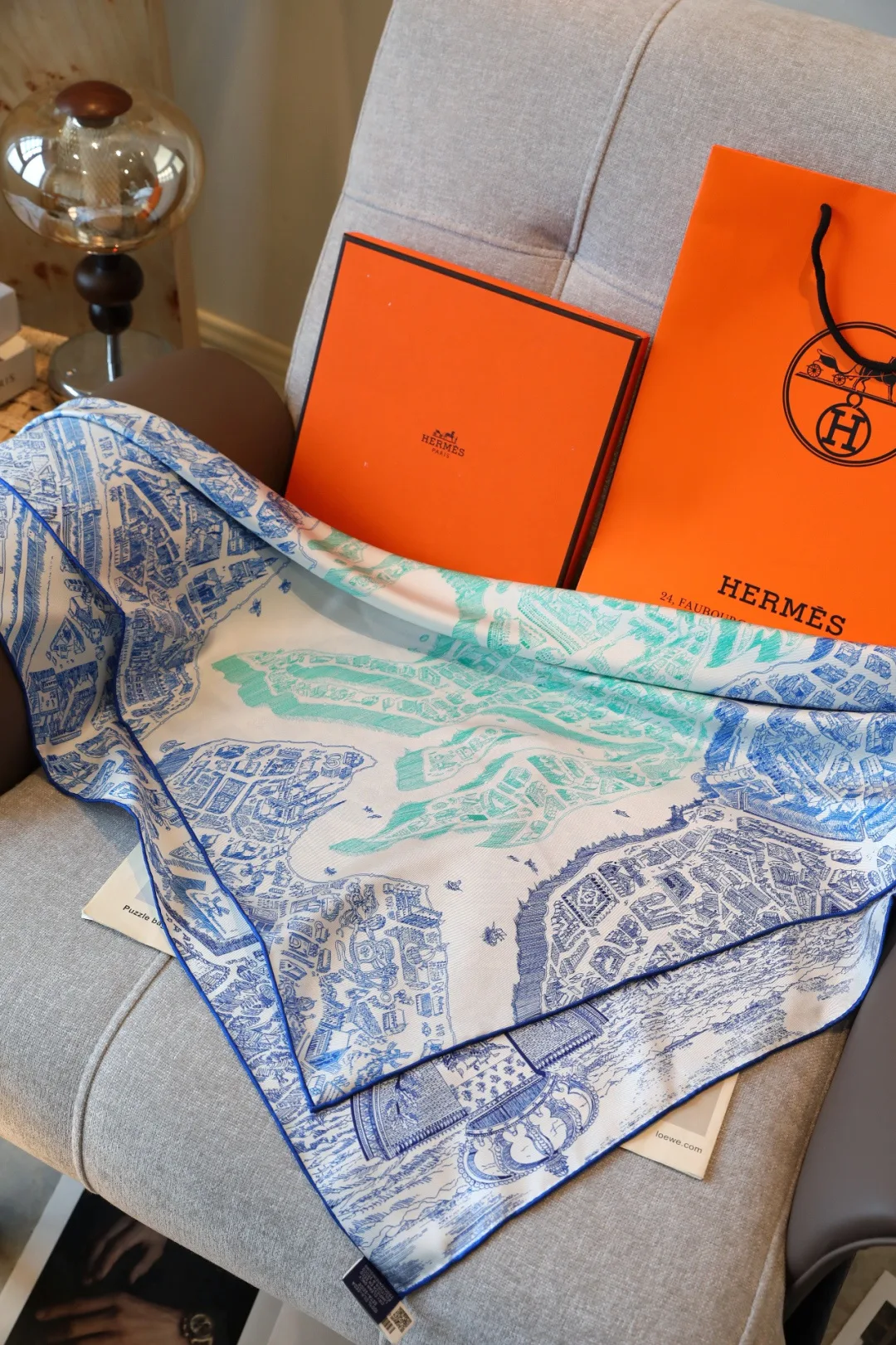 Шарфы Hermes 11852773