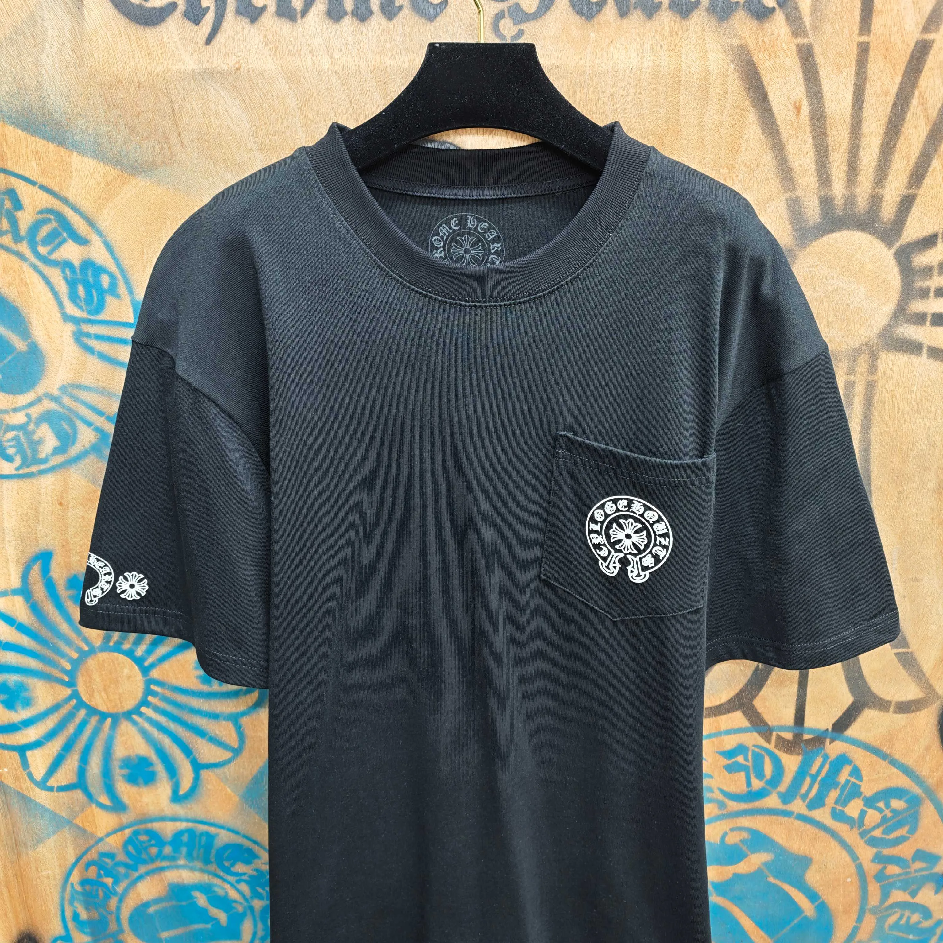 Лонгсливы Мужские Chrome Hearts 12315823