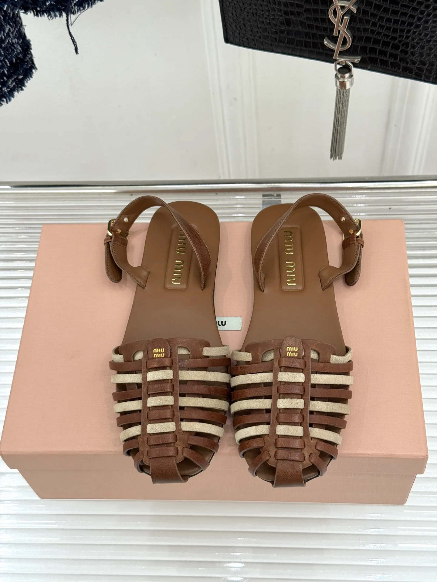 Босоножки Женские Miu Miu 11733670