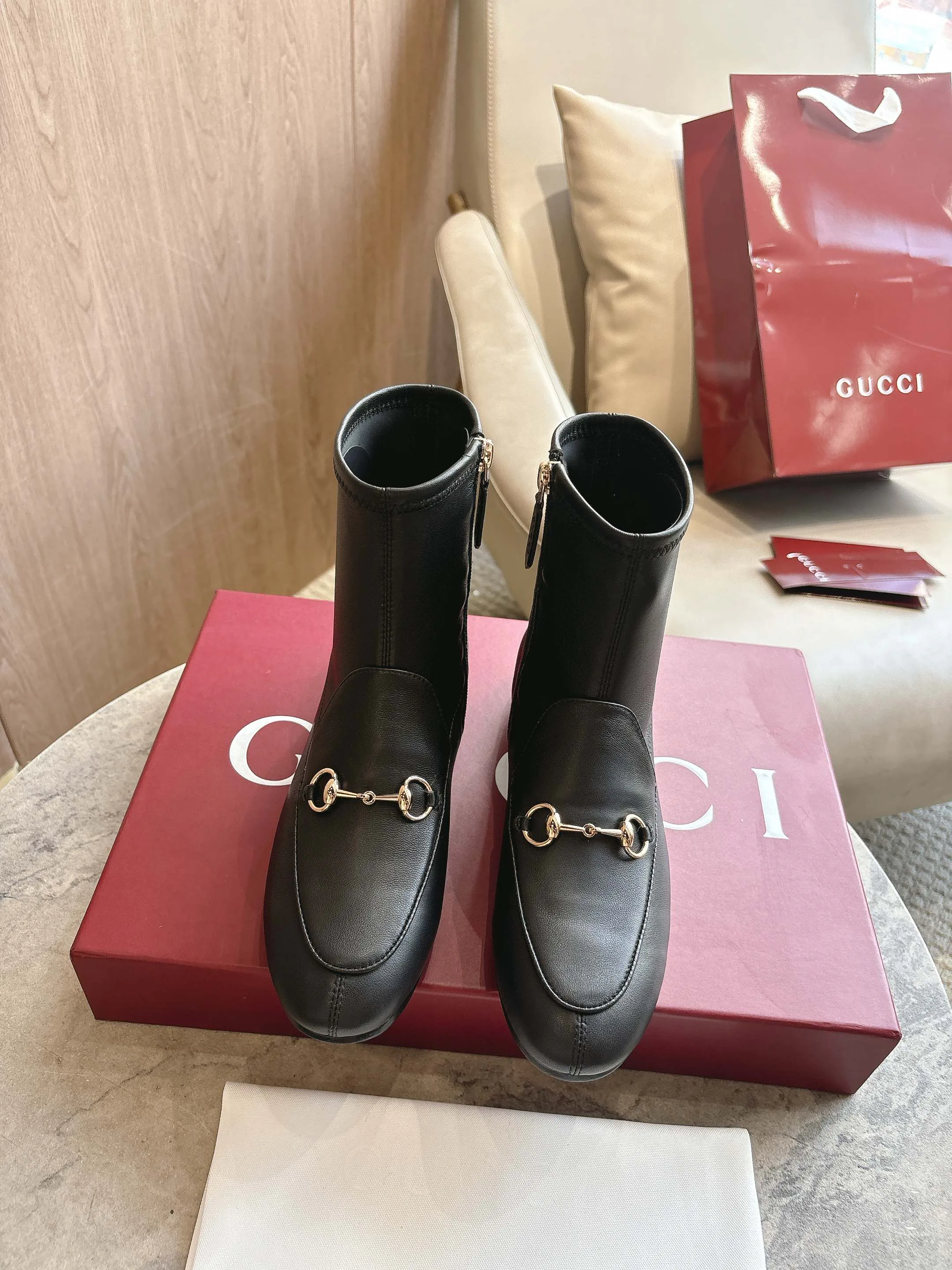 Ботинки Женские Gucci 176049