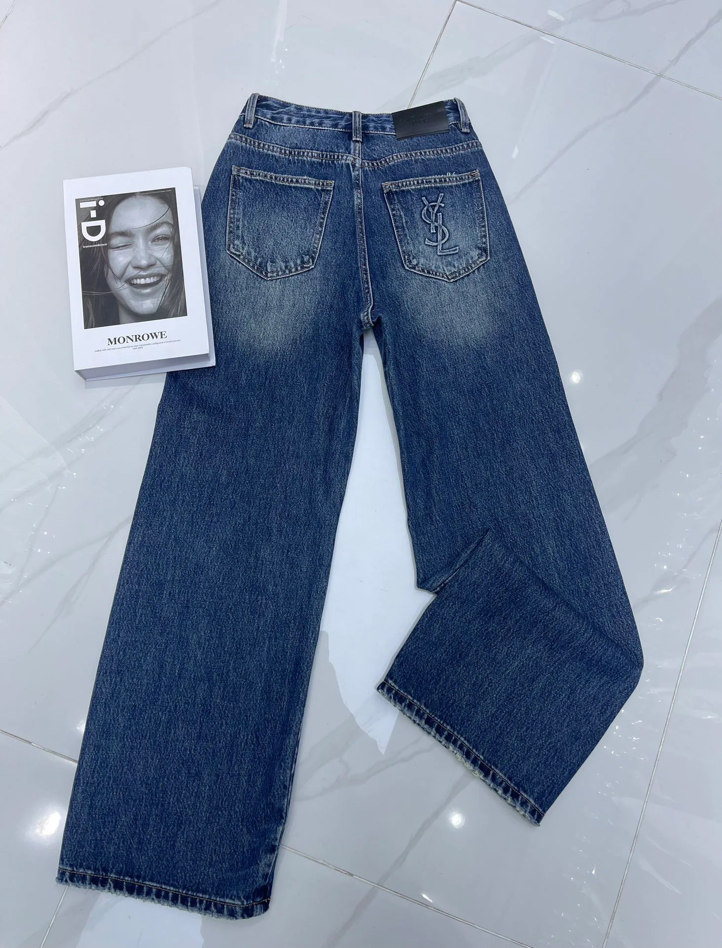 Джинсы Женские Saint Laurent 116871