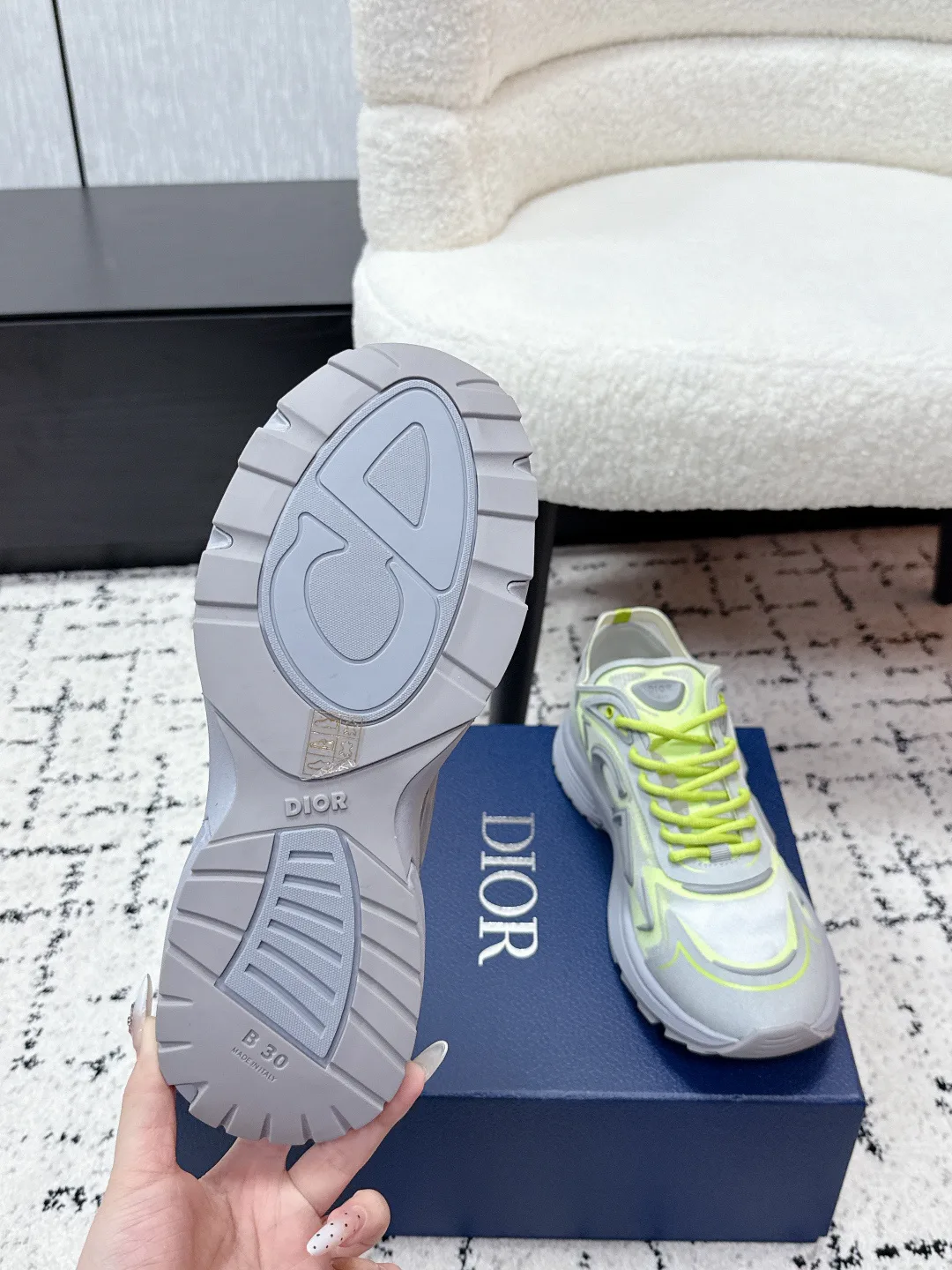 Кроссовки Мужские Christian Dior 1276696