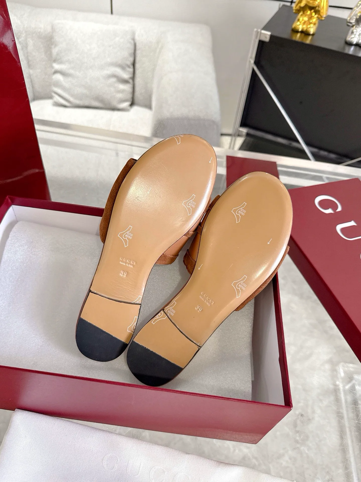 Шлепанцы Женские Gucci 120051