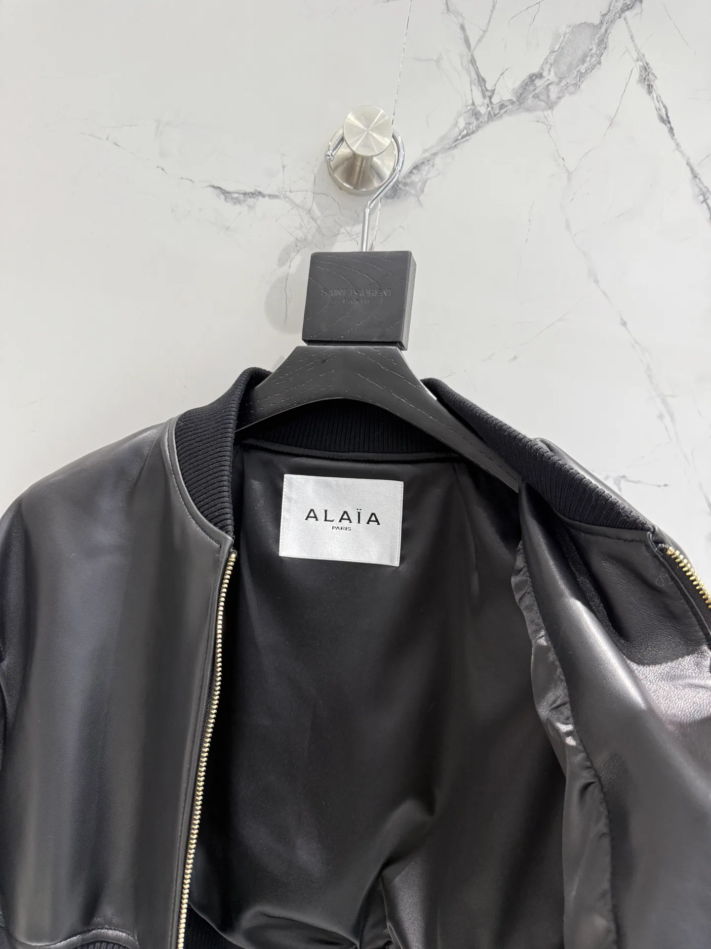 Кожаные Куртки И Дублёнки Женские Alaia 10624726