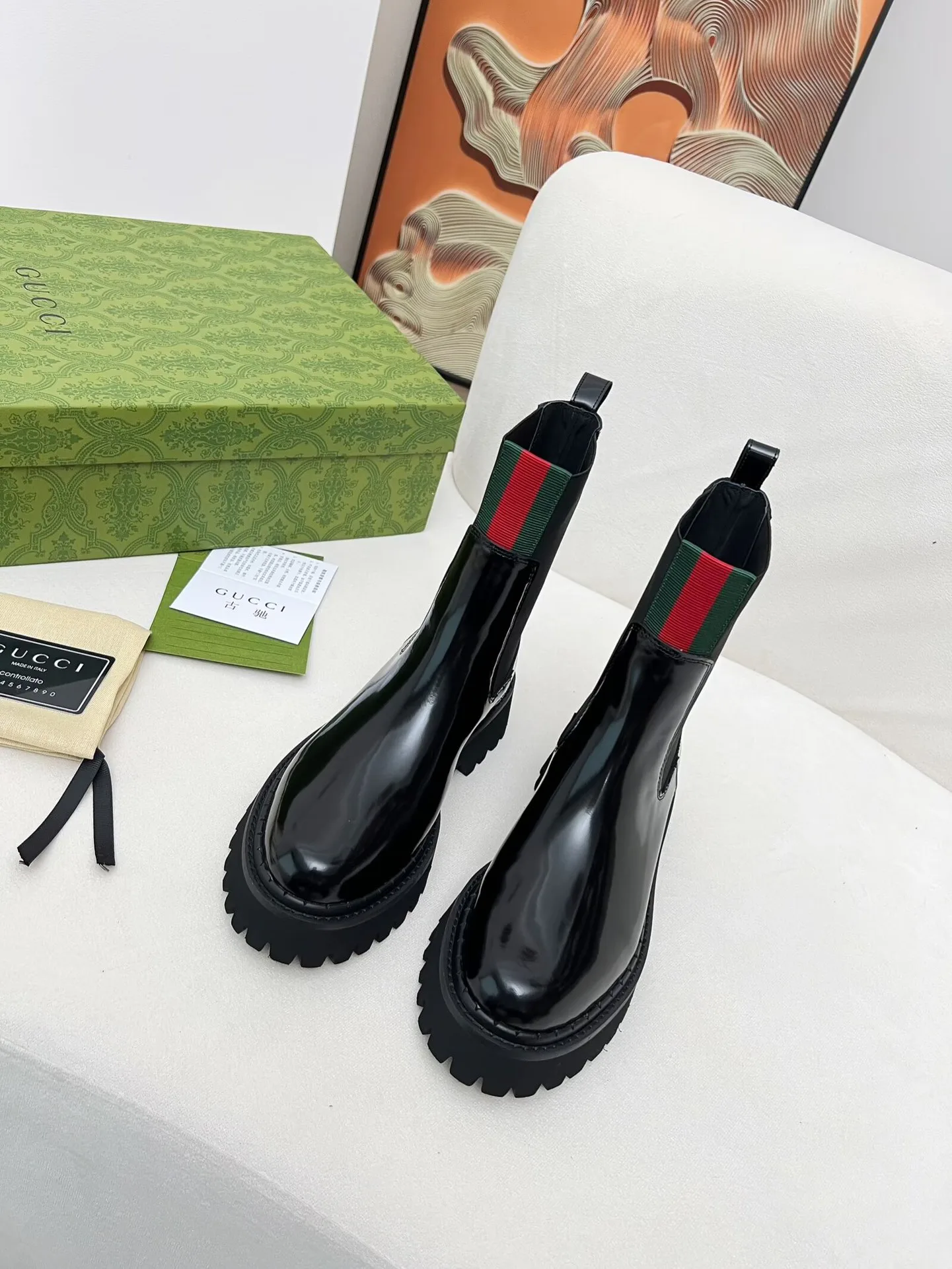 Ботинки Женские Gucci 5350890