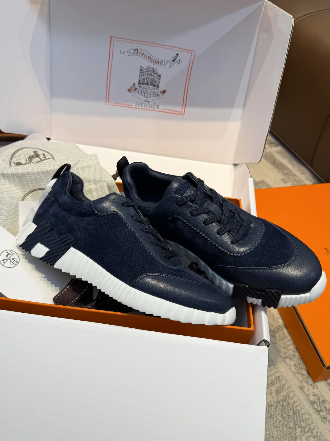 Кроссовки Мужские Hermes 4712294