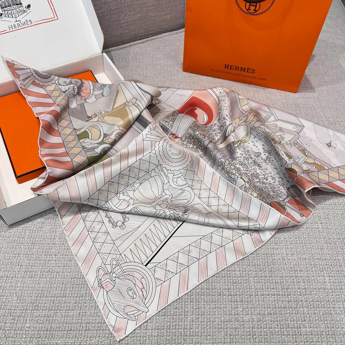 Платки Hermes 12781361