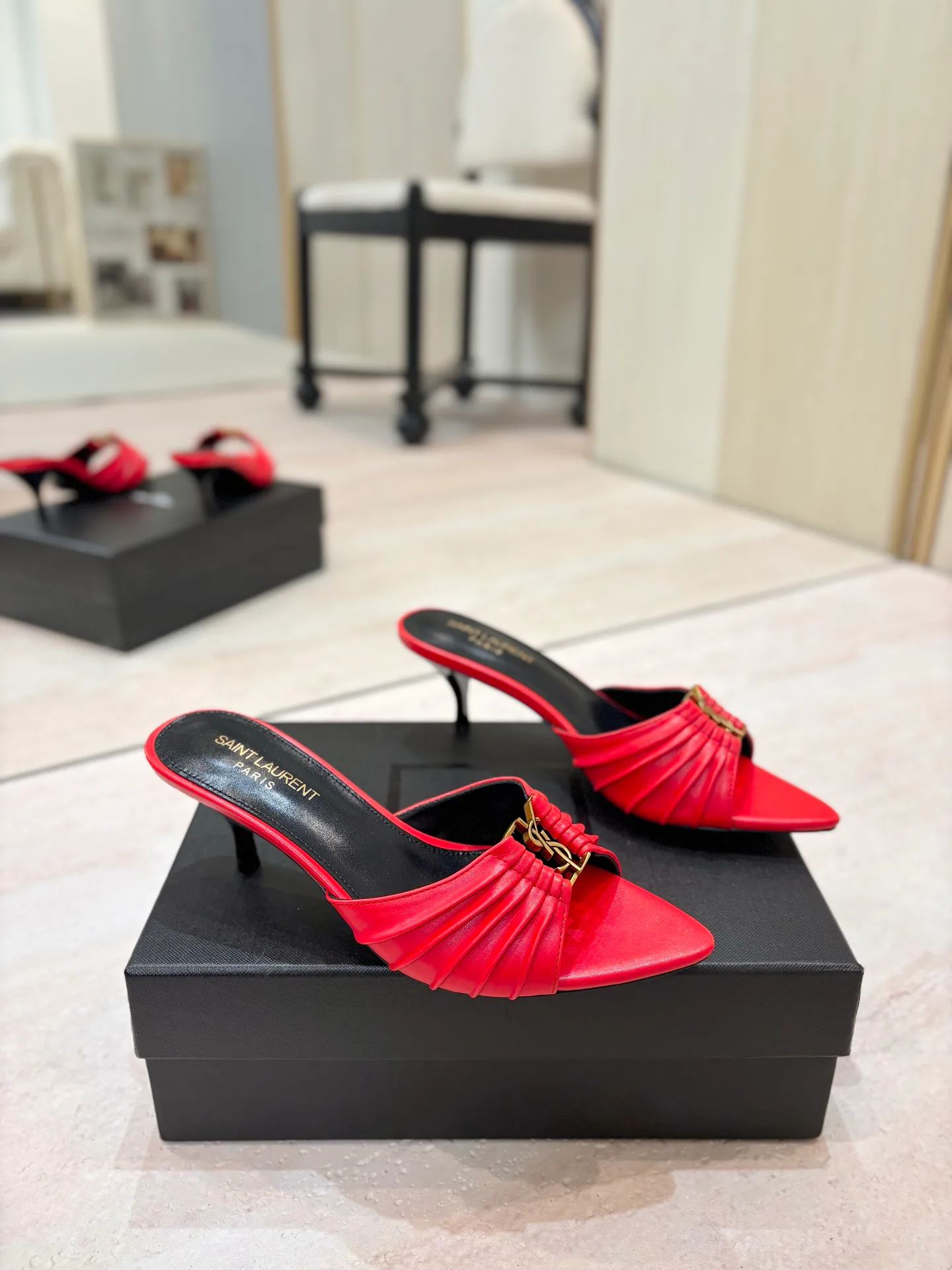 Мюли И Сабо Женские Saint Laurent 17476038