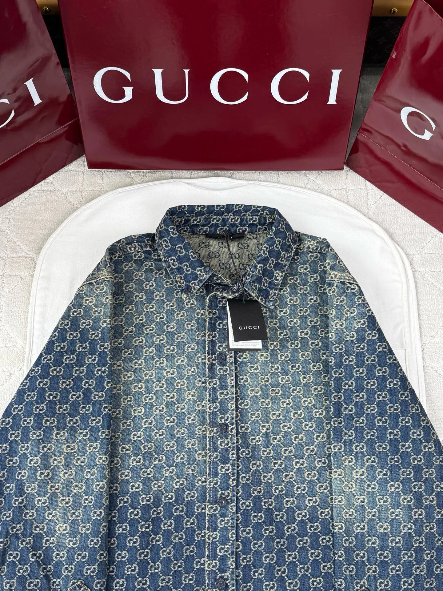 Рубашки Мужские Gucci 18369049