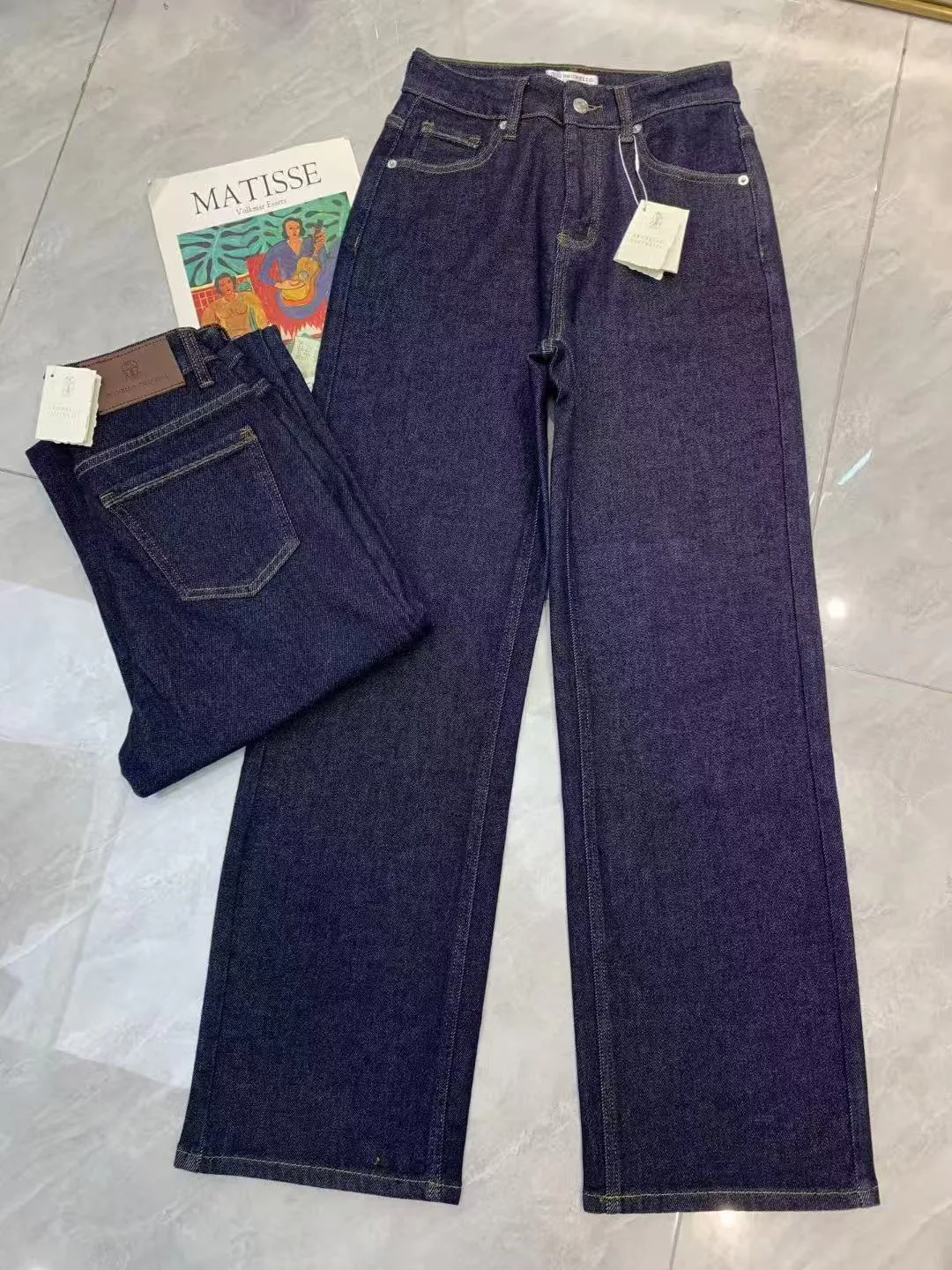 Джинсы Женские Brunello Cucinelli 1698613