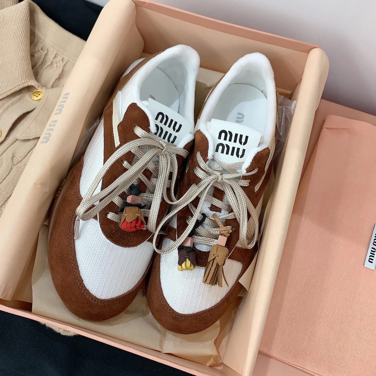 Кроссовки Женские Miu Miu 10636123