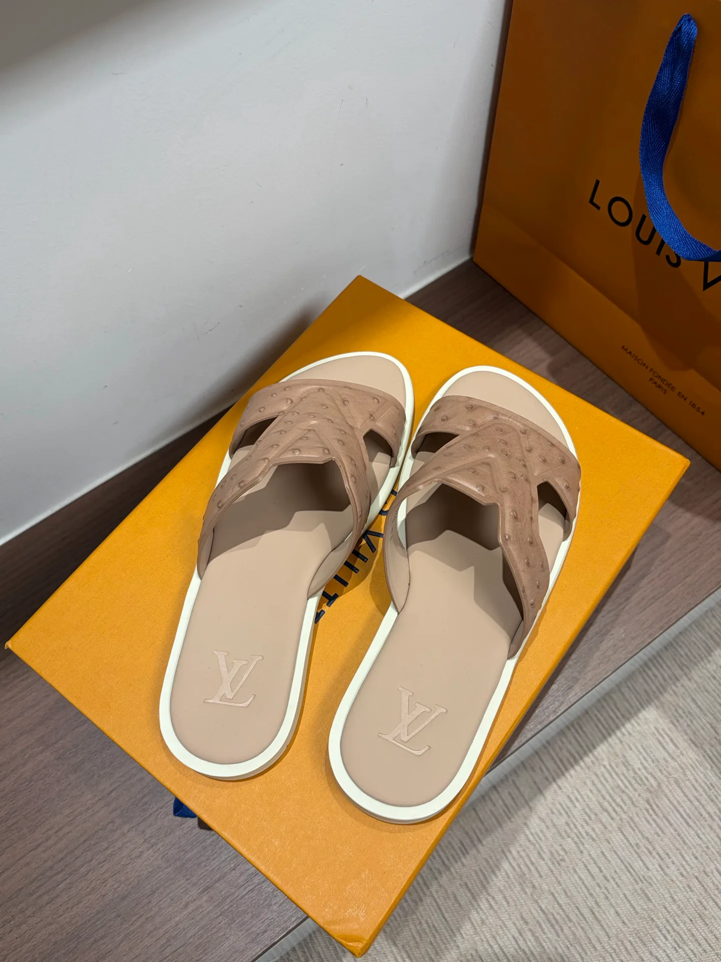 Шлепанцы Мужские Louis Vuitton 12826632