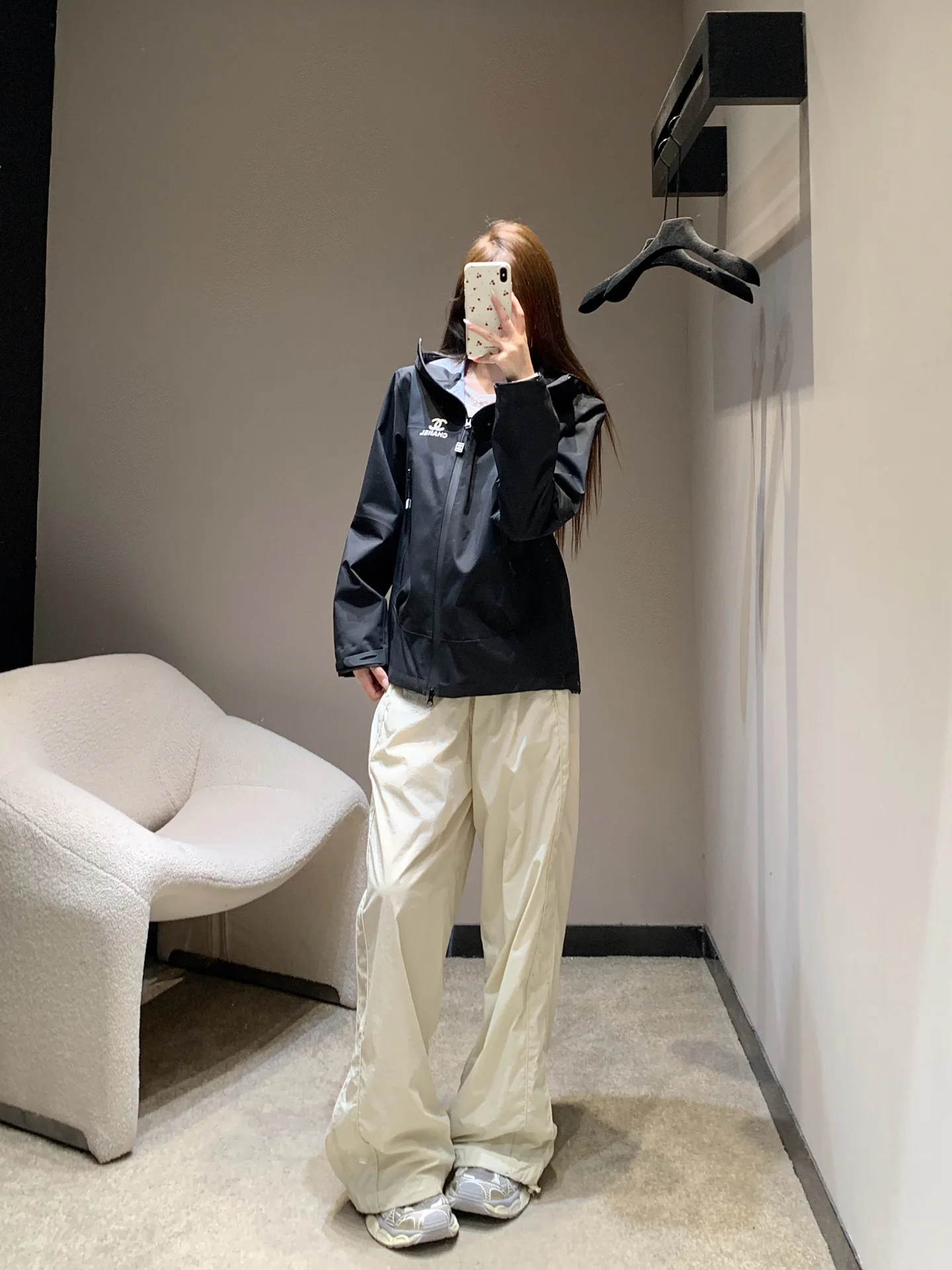 Куртки И Пуховики Женские Chanel 476663