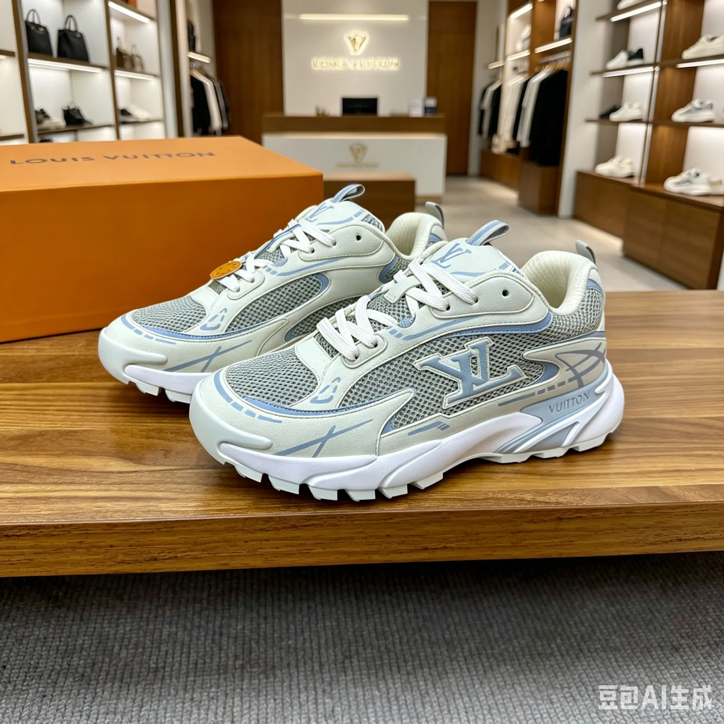 Кроссовки Мужские Louis Vuitton 17477023