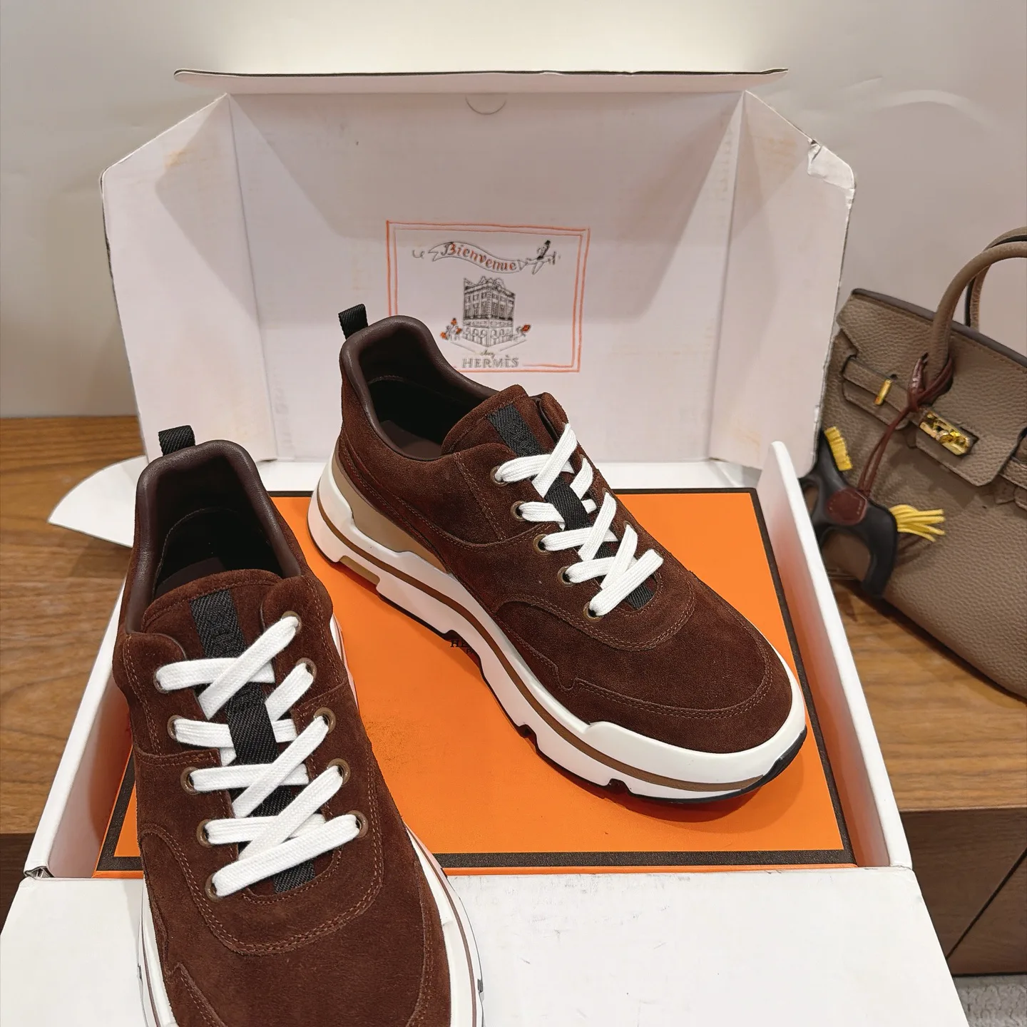 Кроссовки Мужские Hermes 19107212