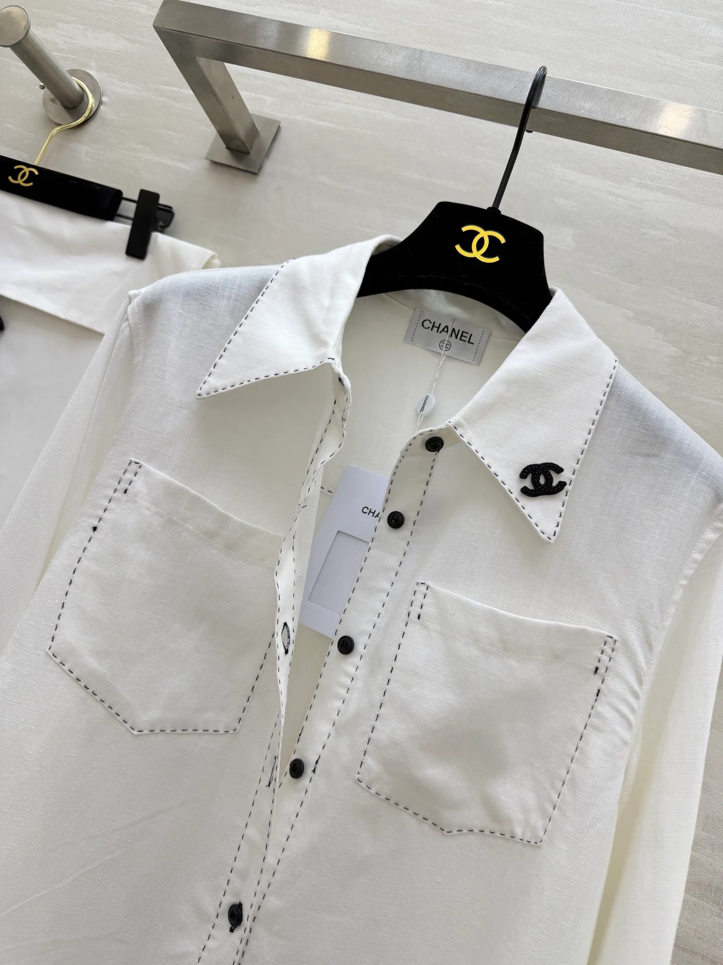 Рубашки Женские Chanel 10396640