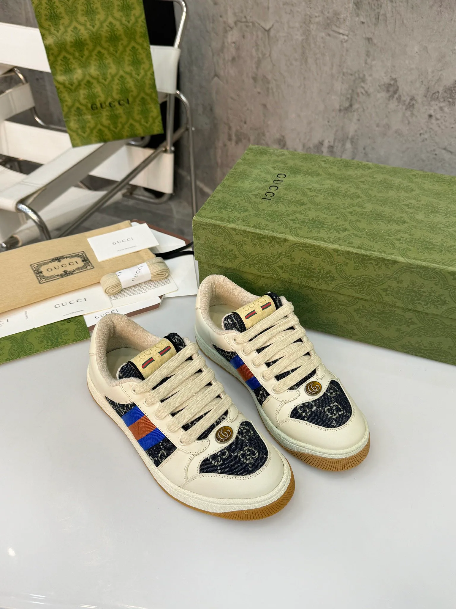 Кеды Женские Gucci 11576007