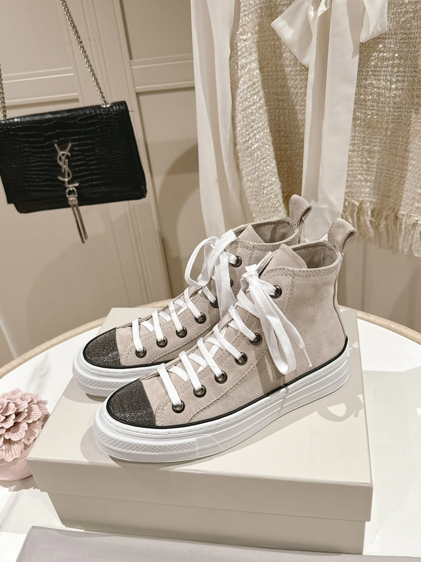 Кеды Женские Brunello Cucinelli 18261