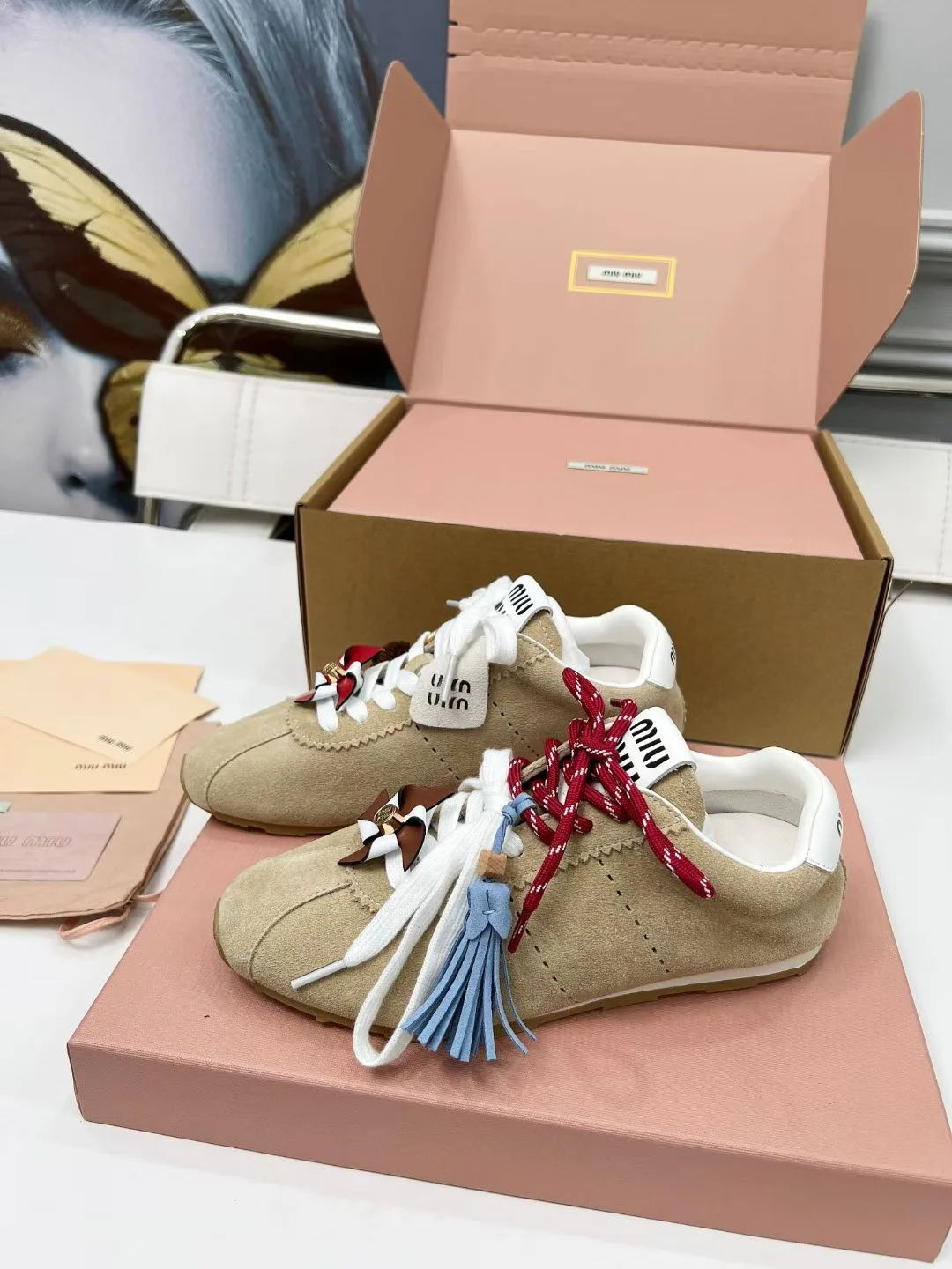 Кроссовки Женские Miu Miu 85734